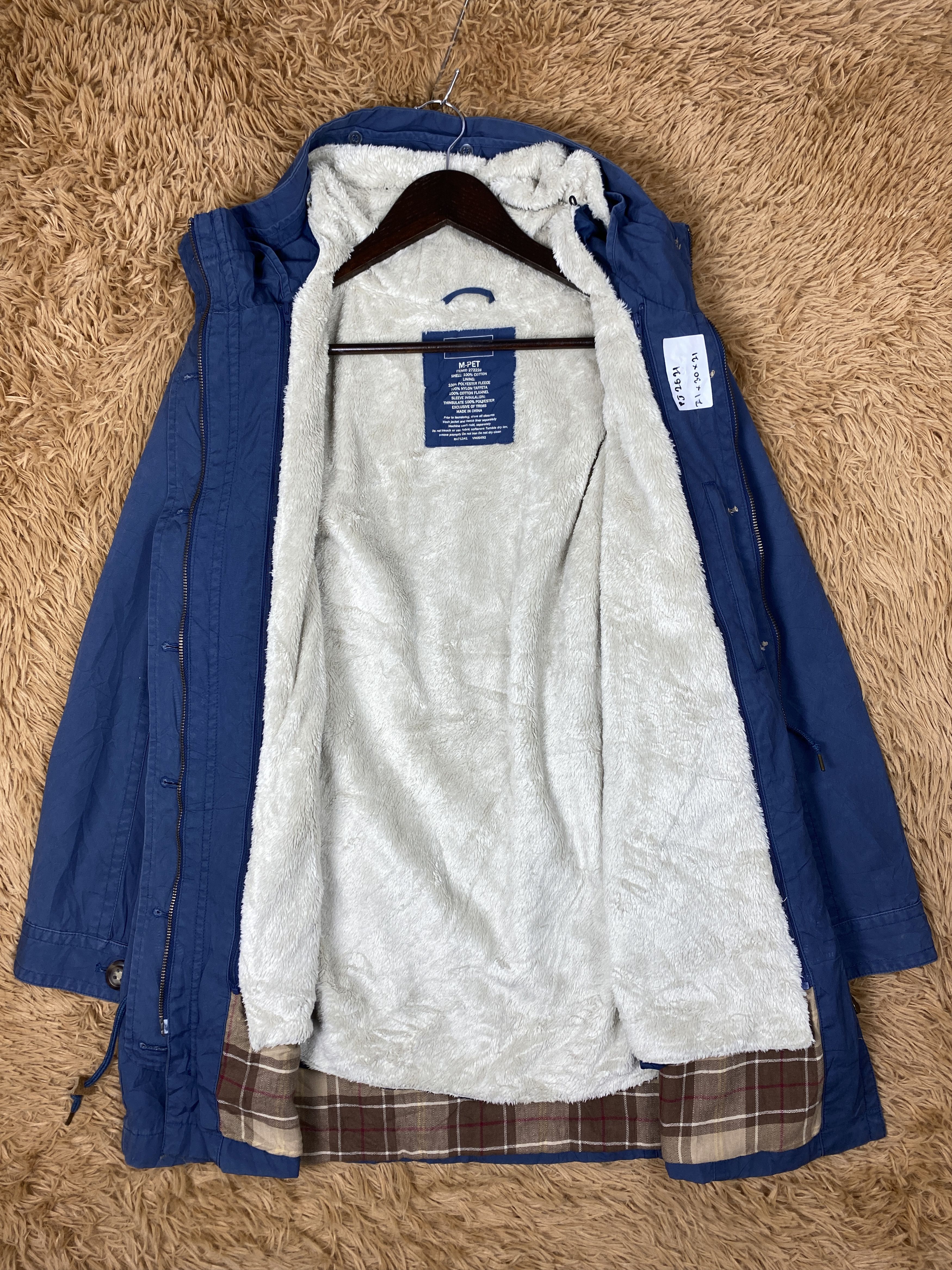 L.L. Bean Vintage L.L Bean Fleece Lining Long Jacket PJ2621 Size US M / EU 48-50 / 2 - 6 Thumbnail