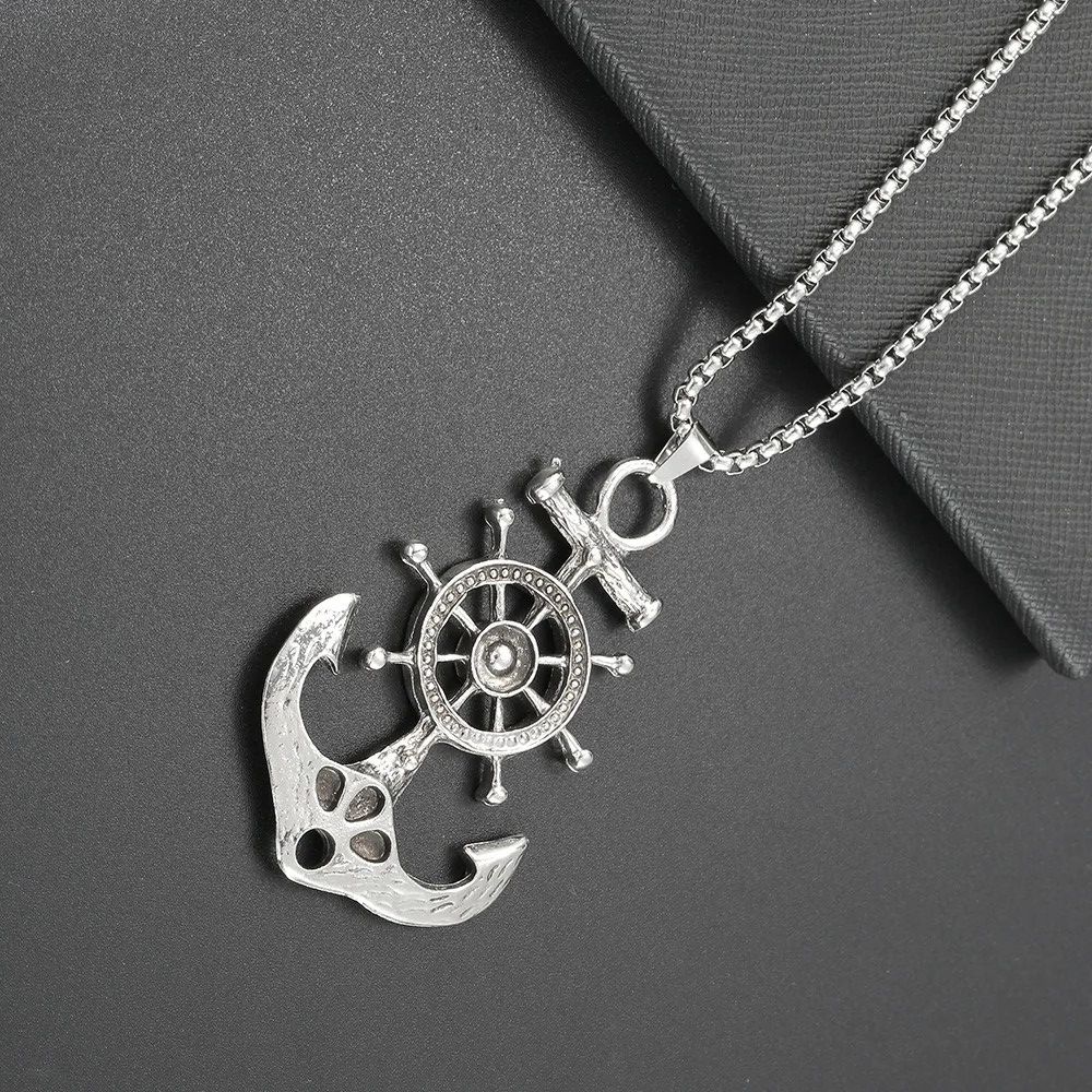 Jewelry × Vintage Vintage Anchor Necklace Size ONE SIZE - 2 Thumbnail