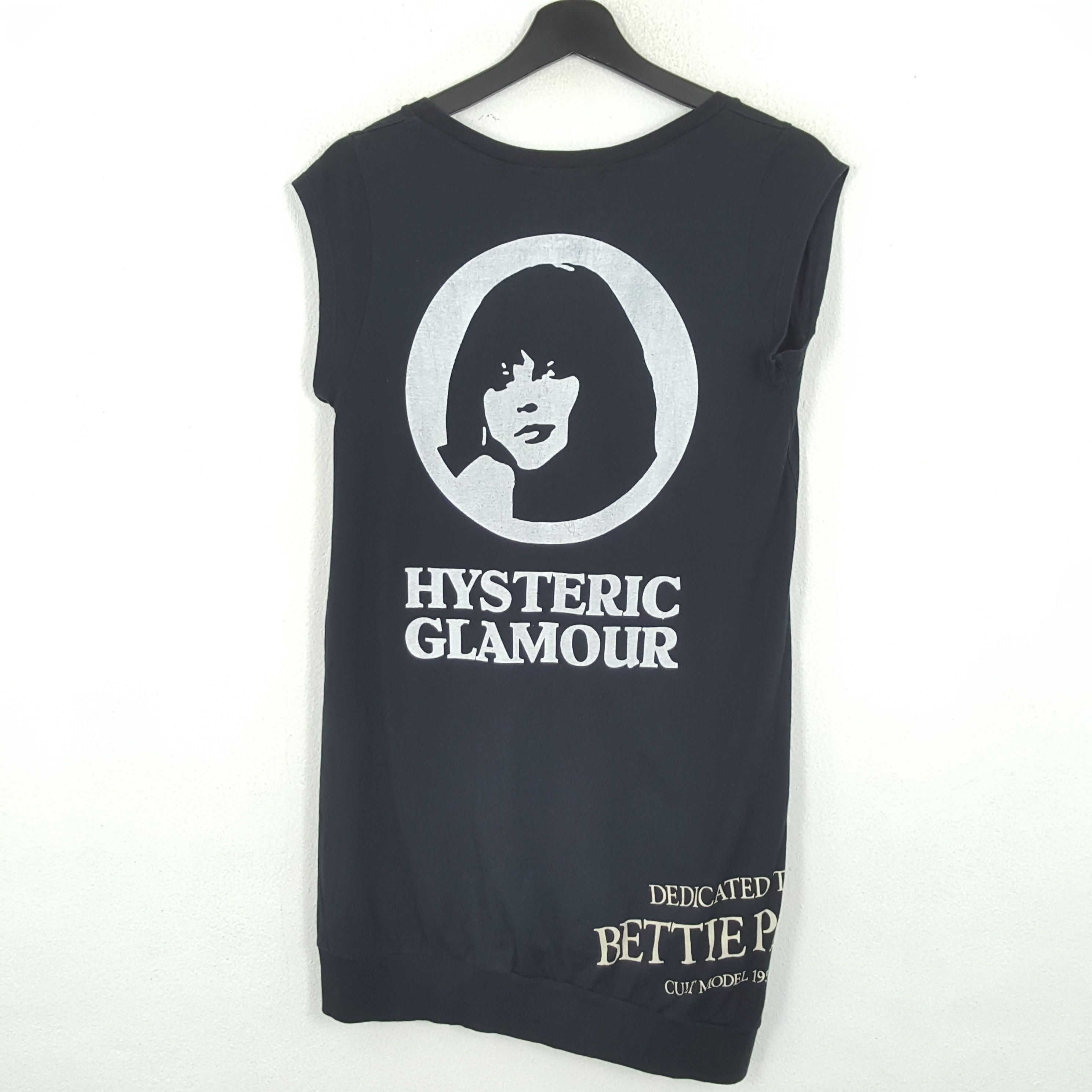 Hysteric Glamour × Japanese Brand × Vintage HYSTERIC GLAMOUR Japanese Brand Custom Art Tank Tops Tshirt Size XS / US 0-2 / IT 36-38 - 3 Thumbnail