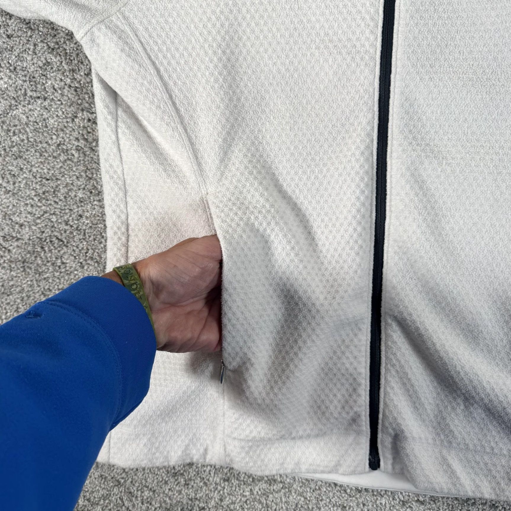Nike Nike Golf Jacket Women Small White Full Zip Pockets 335441-100 Preppy Athleisure Performance Size S / US 4 / IT 40 - 5 Thumbnail