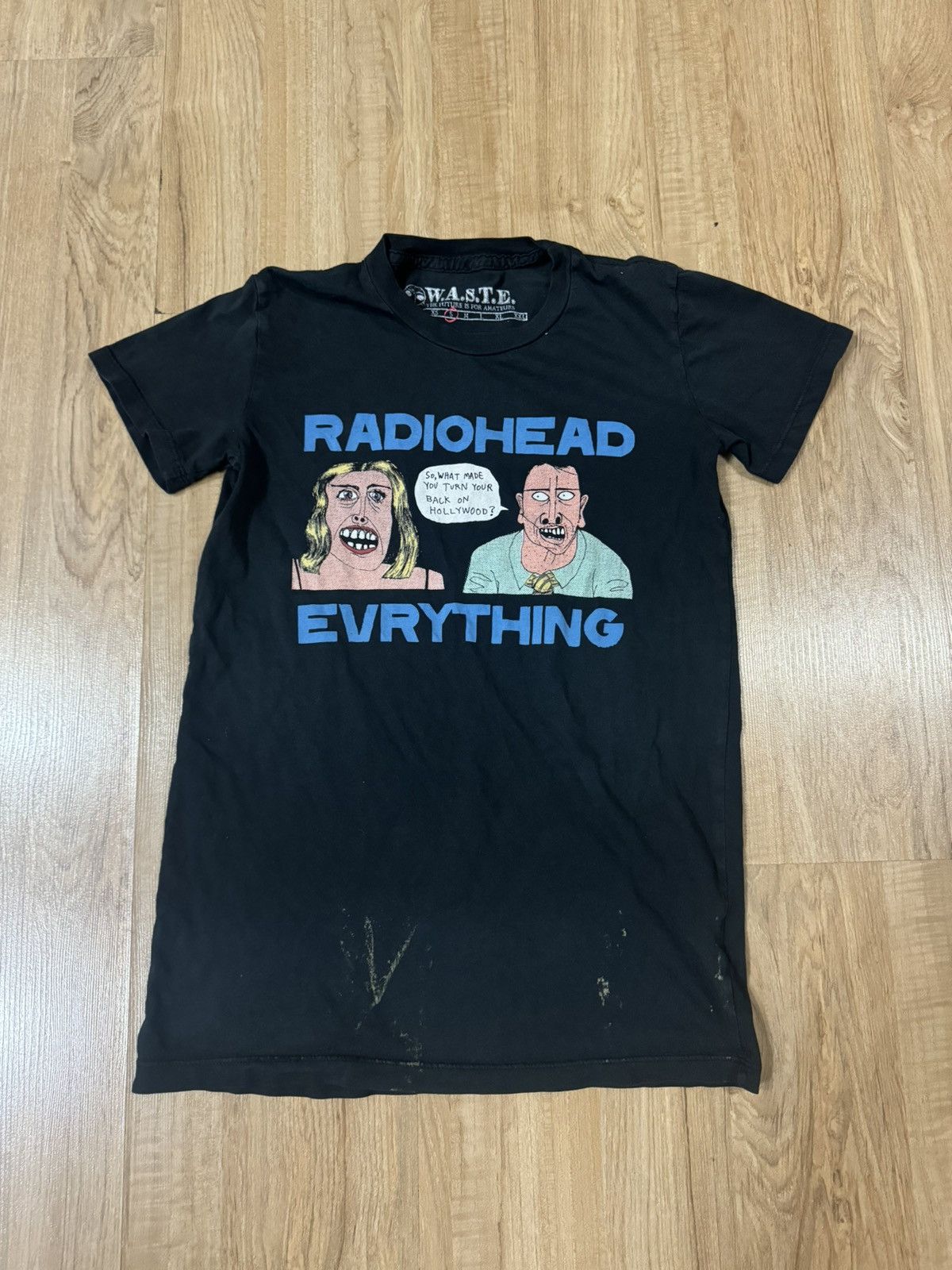Band Tees × Vintage VINTAGE RADIOHEAD TSHIRT Size US S / EU 44-46 / 1 - 1 Thumbnail