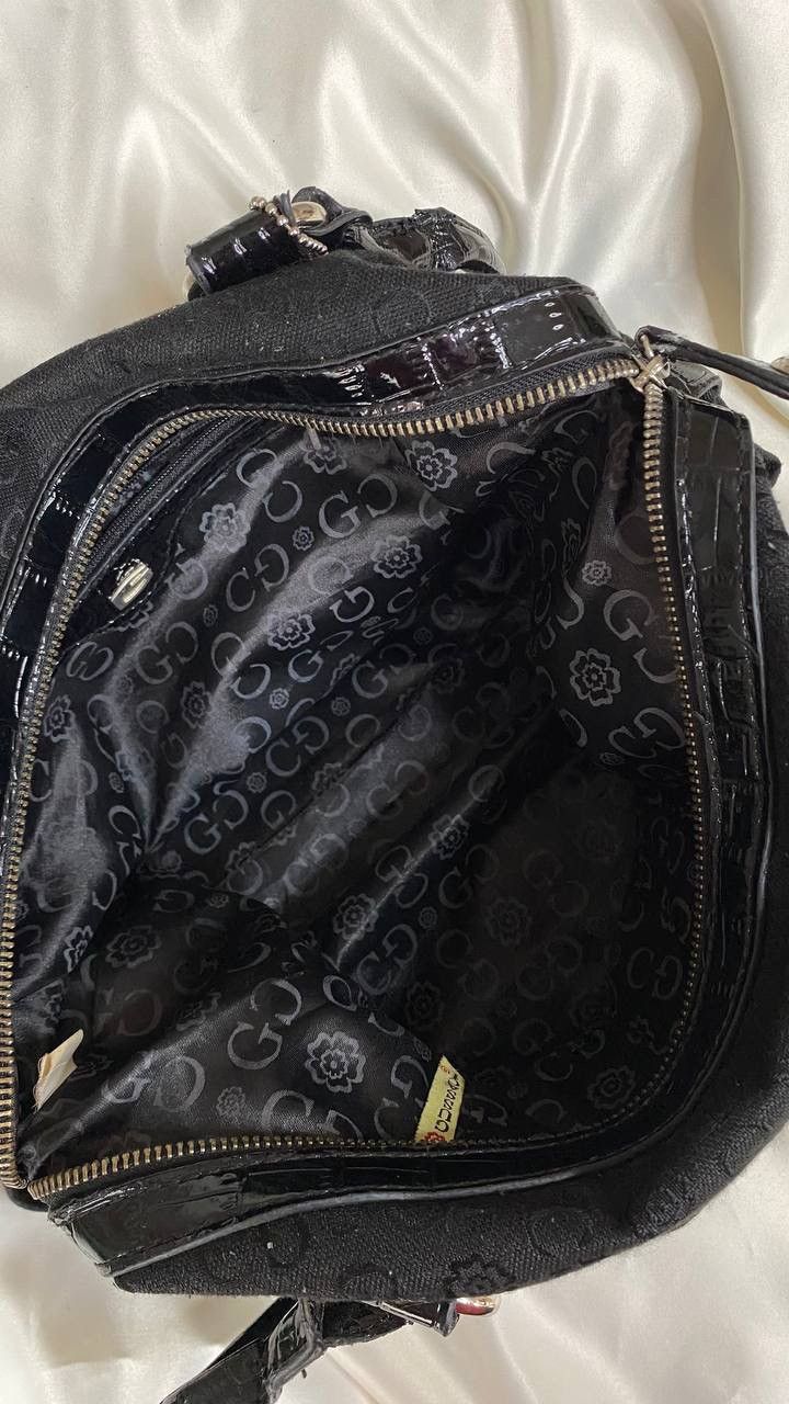 Vintage Vintage black “G” monogram shoulder bag Size ONE SIZE - 8 Thumbnail