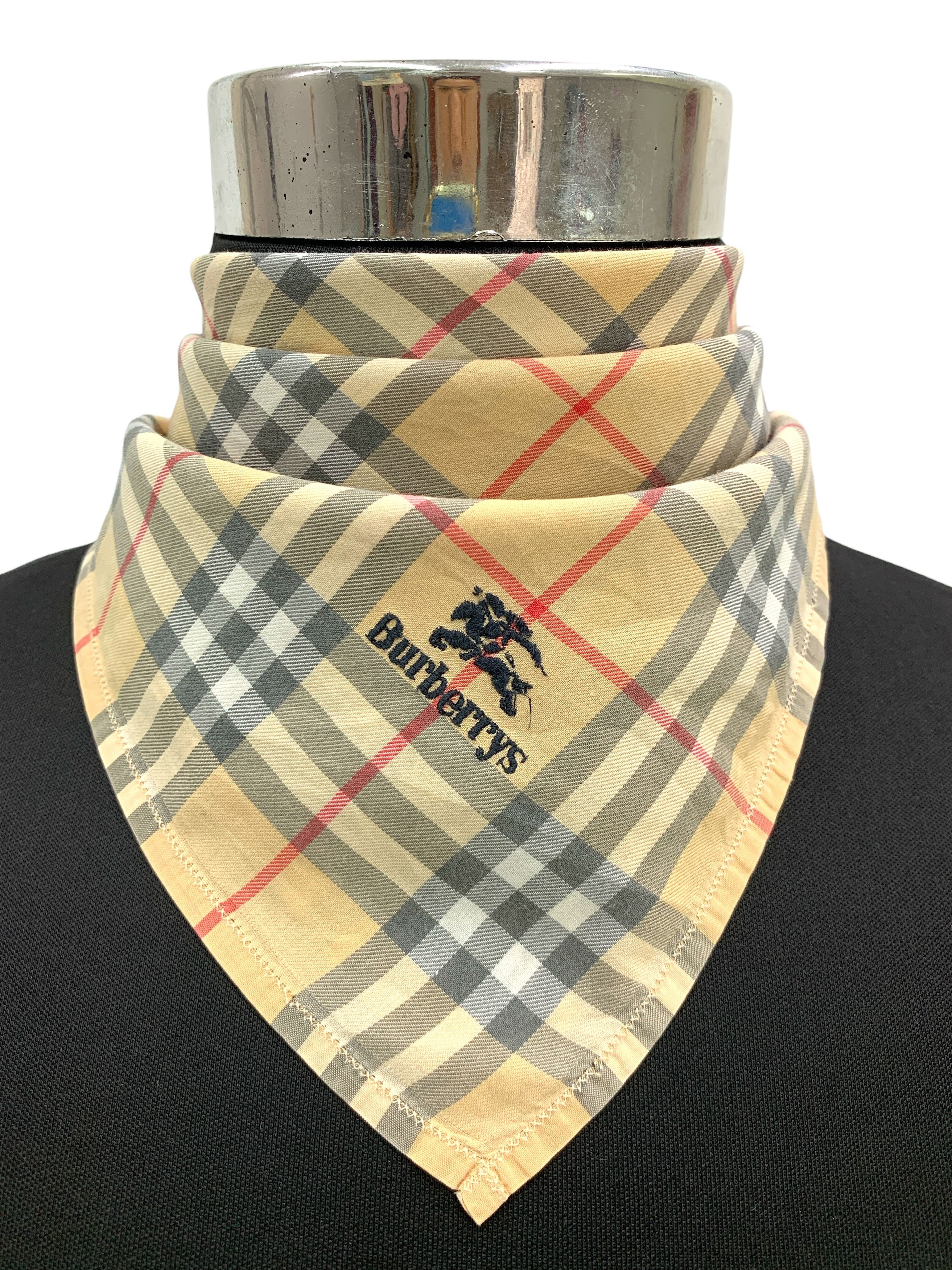 Burberry × Vintage Vintage Olympic 1964 Tokyo Japan Neckerchief - HKA905 Size ONE SIZE - 1 Thumbnail