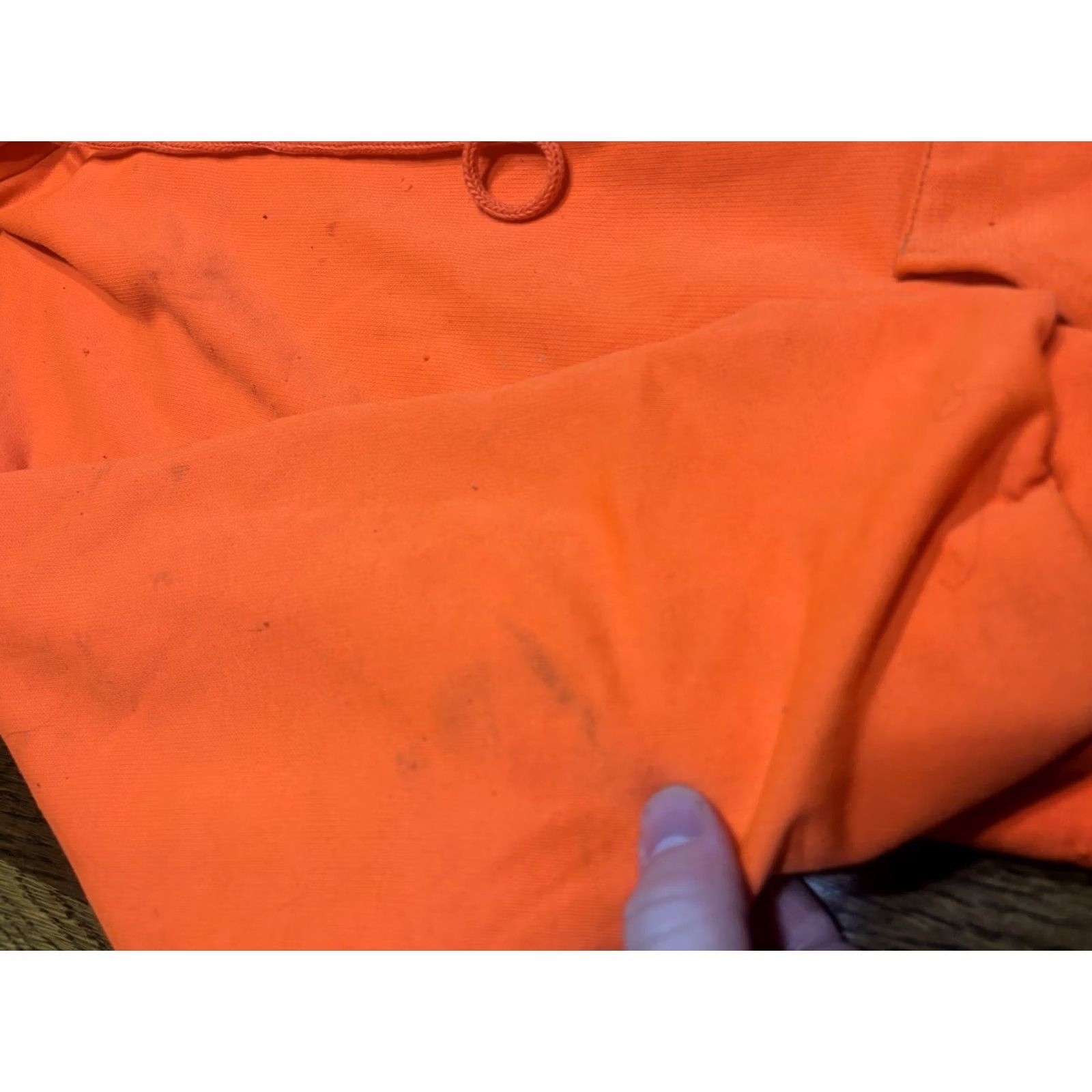 Vintage VINTAGE Full Zip Hoodie USA Made Orange M Men Adult Regular Thermal Lined Hooded Acrylic Front Zip USAvoid VTG Size US M / EU 48-50 / 2 - 2 Thumbnail
