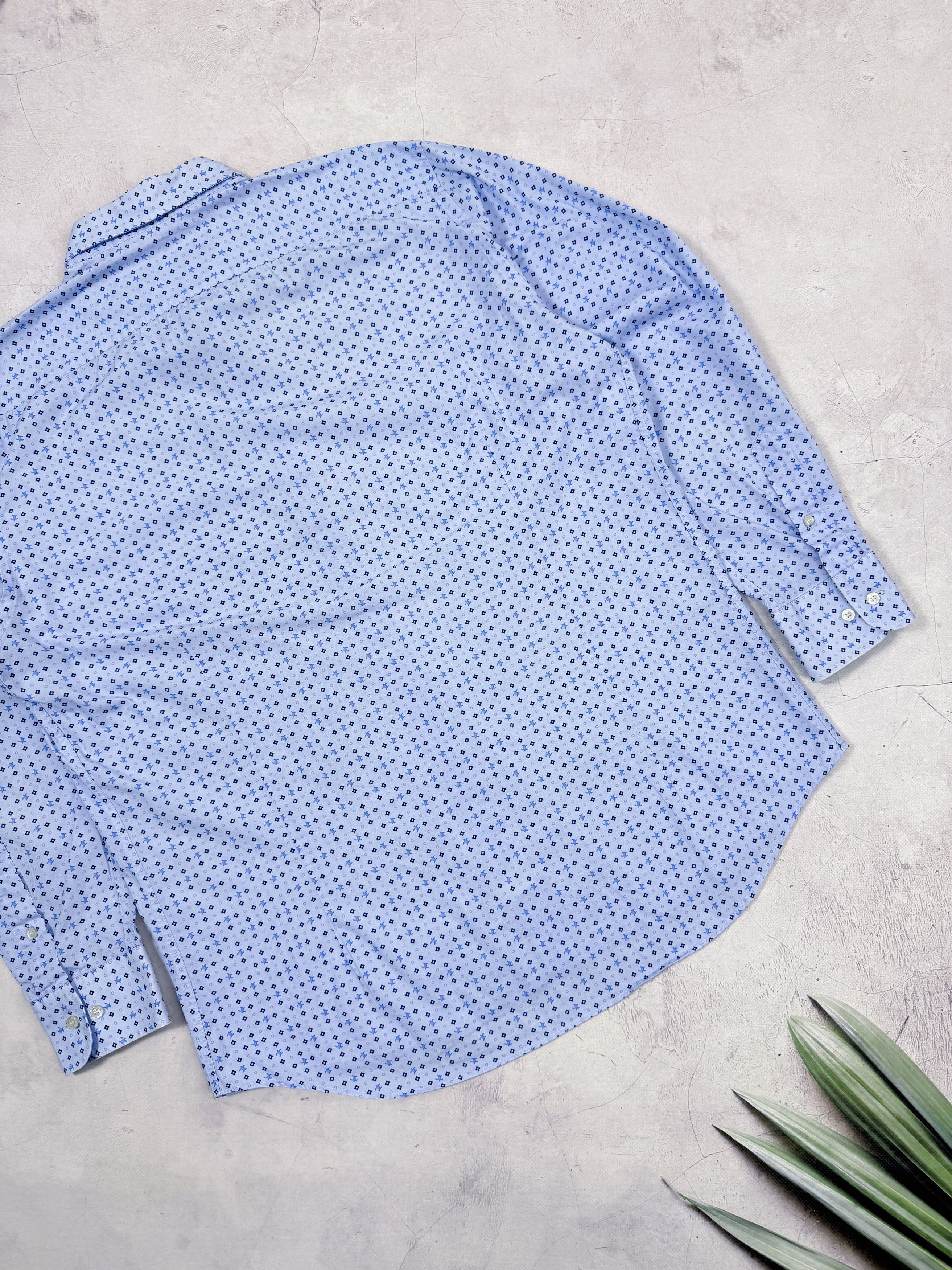 Etro Etro Shirt Light Blue & Geometric Turtles Size US L / EU 52-54 / 3 - 17 Thumbnail