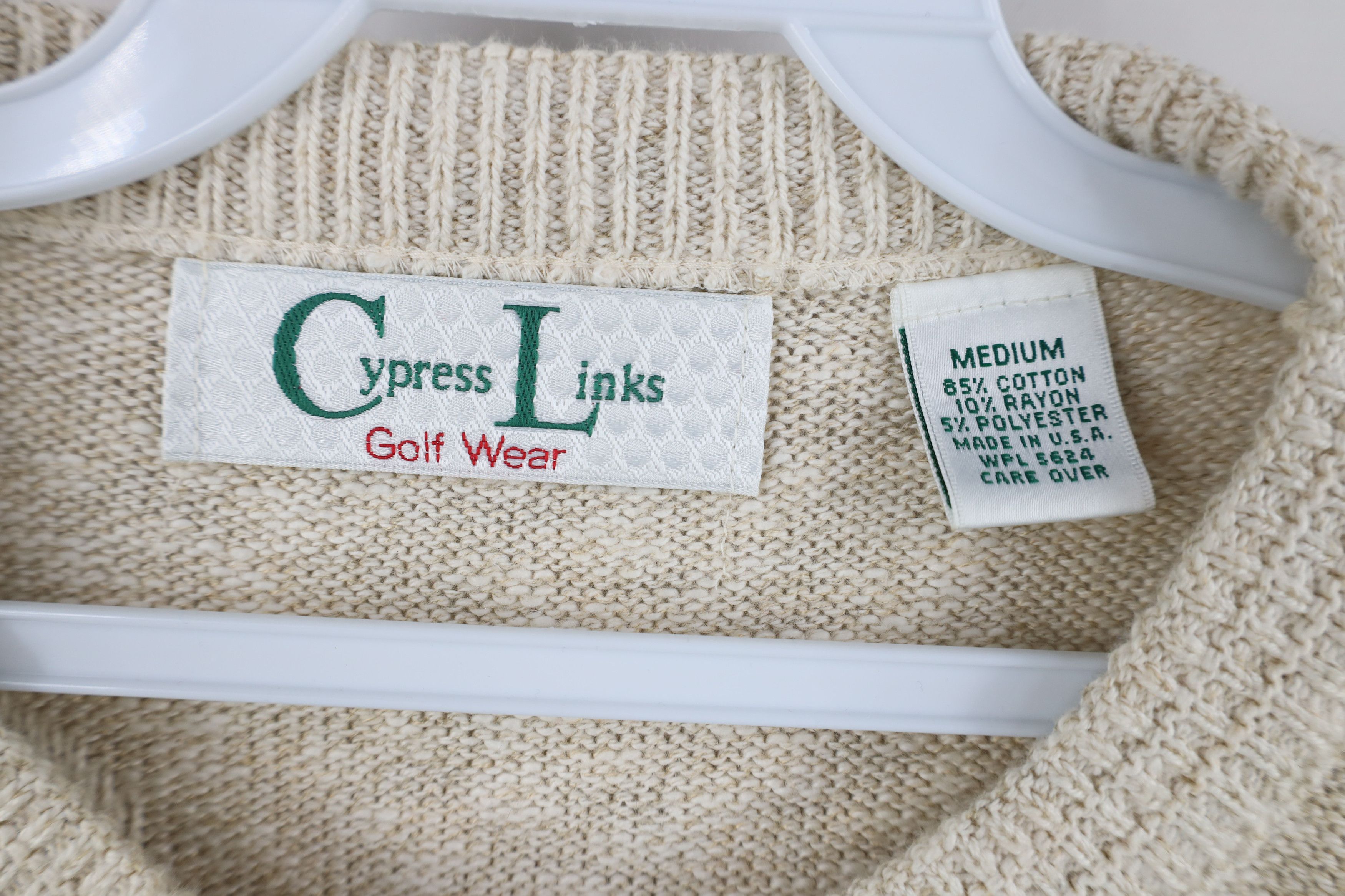 Vintage Vintage 90s Streetwear Golf All Over Print Knit Sweater USA Size US M / EU 48-50 / 2 - 11 Thumbnail