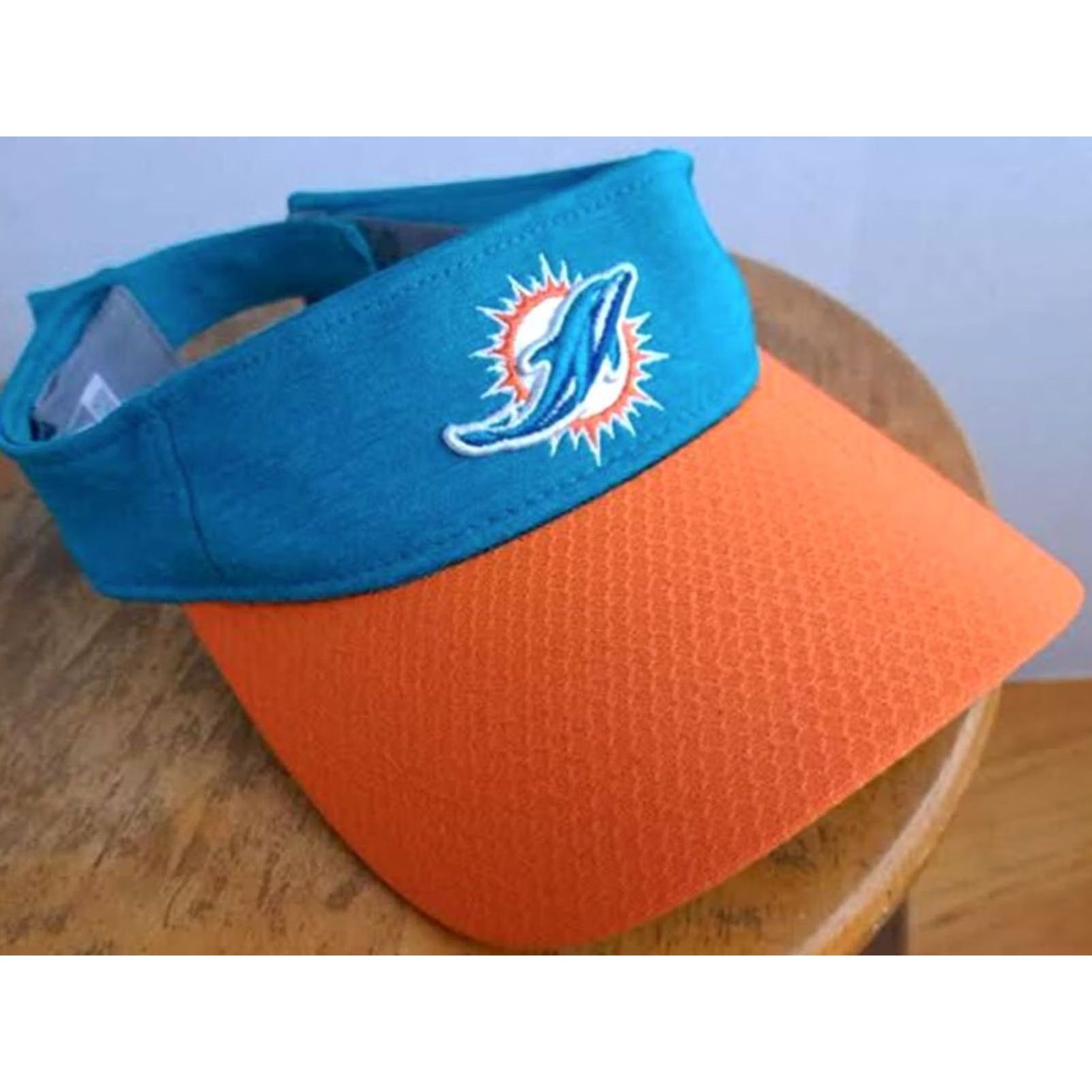 New Era New Era Miami Dolphins Visor Hat Adjustable Unisex Adults Multicolor Flexible Sports Cap Size ONE SIZE - 3 Thumbnail