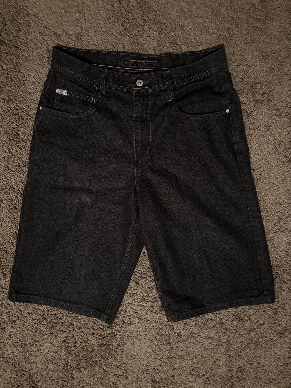Southpole Grey tab south pole jorts Size US 32 / EU 48 - 1 Thumbnail