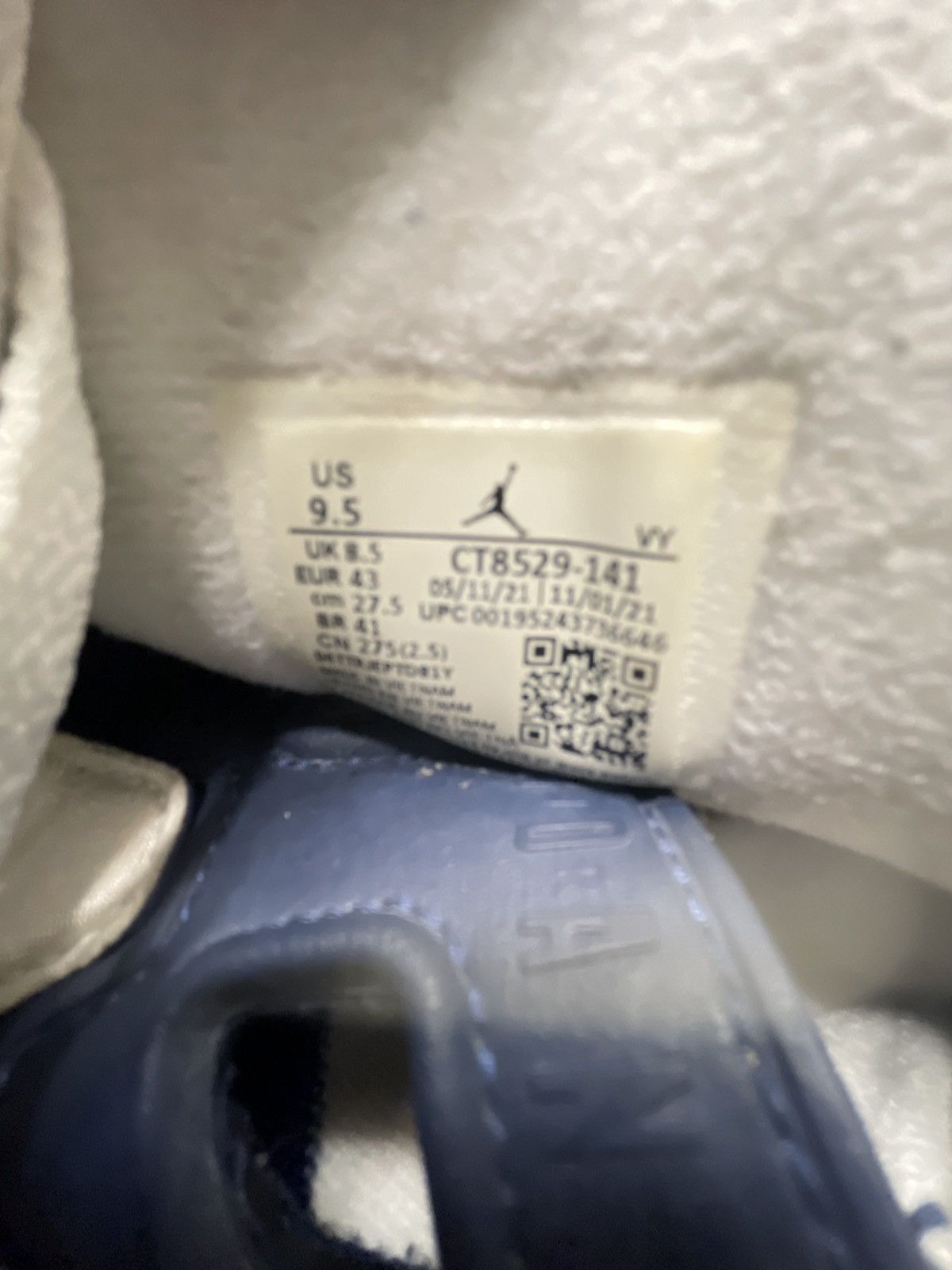 Jordan Brand Jordan 6 navy Size US 9.5 / EU 42-43 - 4 Thumbnail
