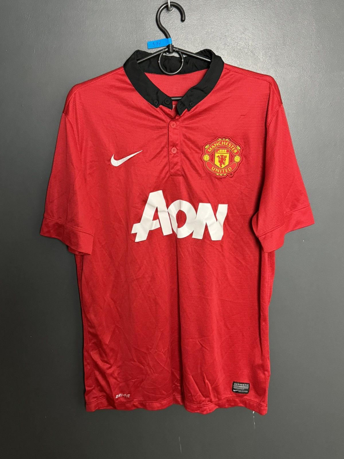 Nike Manchester United 13/14 Home Football Jersey T-Shirt Size US L / EU 52-54 / 3 - 1 Thumbnail