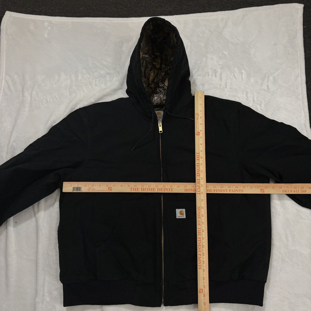 Carhartt Carhartt Active Jacket Realtree Camo Quilted Lined 2XL Black Size US XXL / EU 58 / 5 - 5 Thumbnail