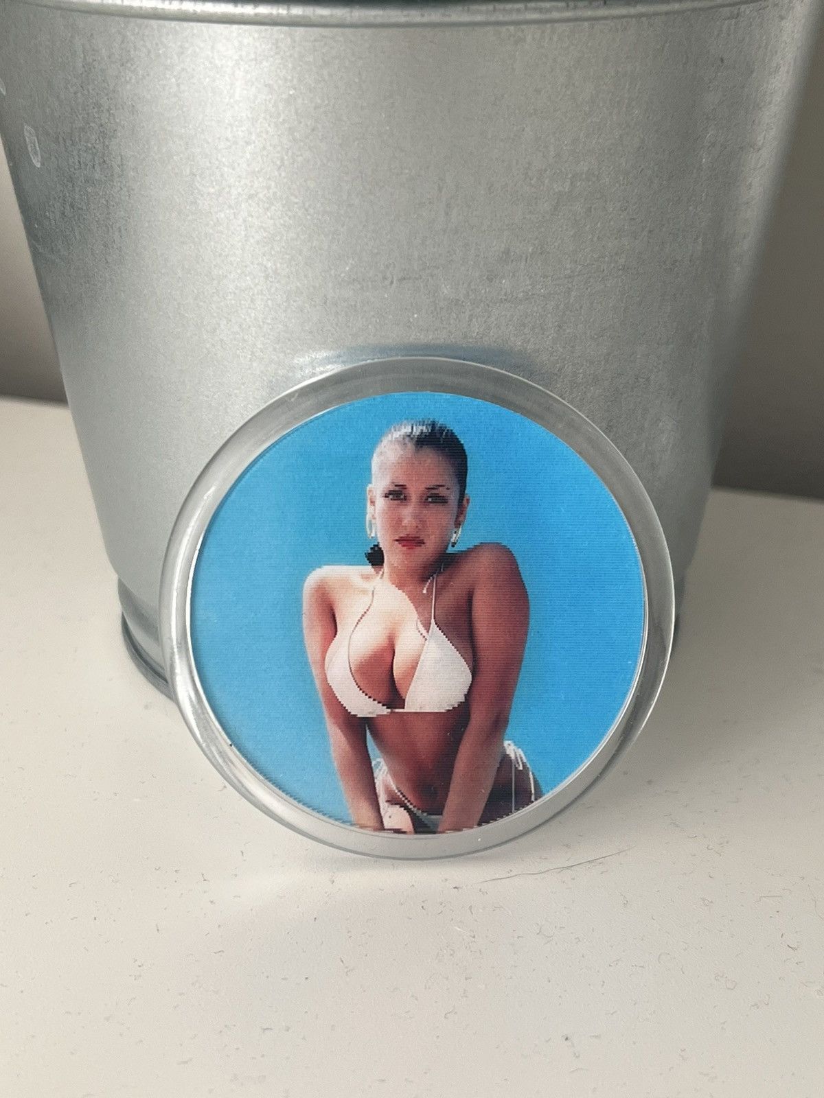 Gleb Kostin Solutions Aphex twin Windowlicker holographic pin Size ONE SIZE - 1 Thumbnail