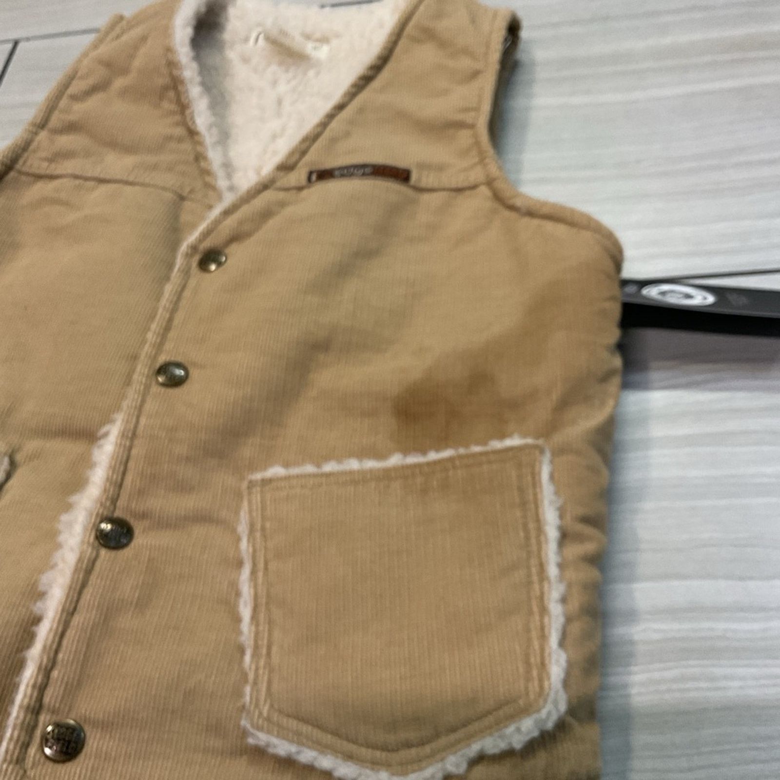 Vintage Vintage 90s Sedgefield Corduroy Sherpa-Lined Vest Size US S / EU 44-46 / 1 - 4 Thumbnail