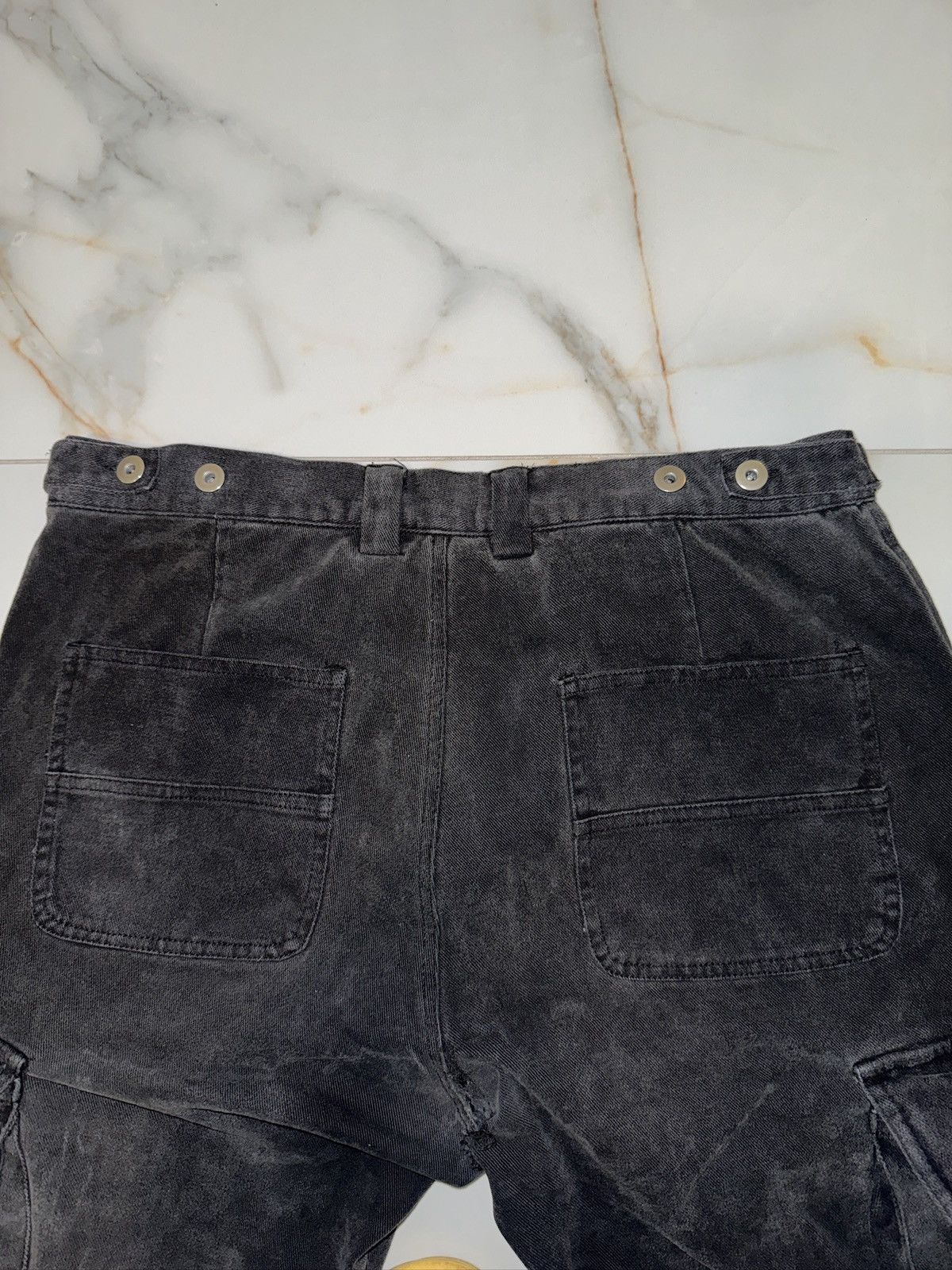 K-Two Studios K-two flared denim zipper cargo Size US 34 / EU 50 - 4 Thumbnail