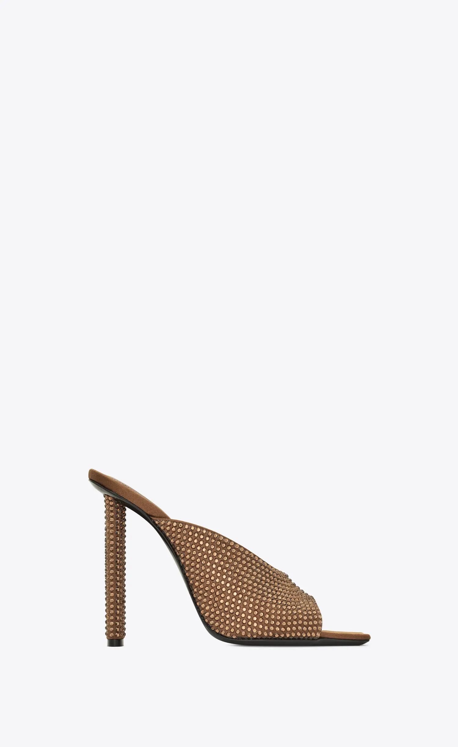 Saint Laurent Paris o1bcso1str1225 Heels in Brown Size US 9 / IT 39 - 2 Thumbnail