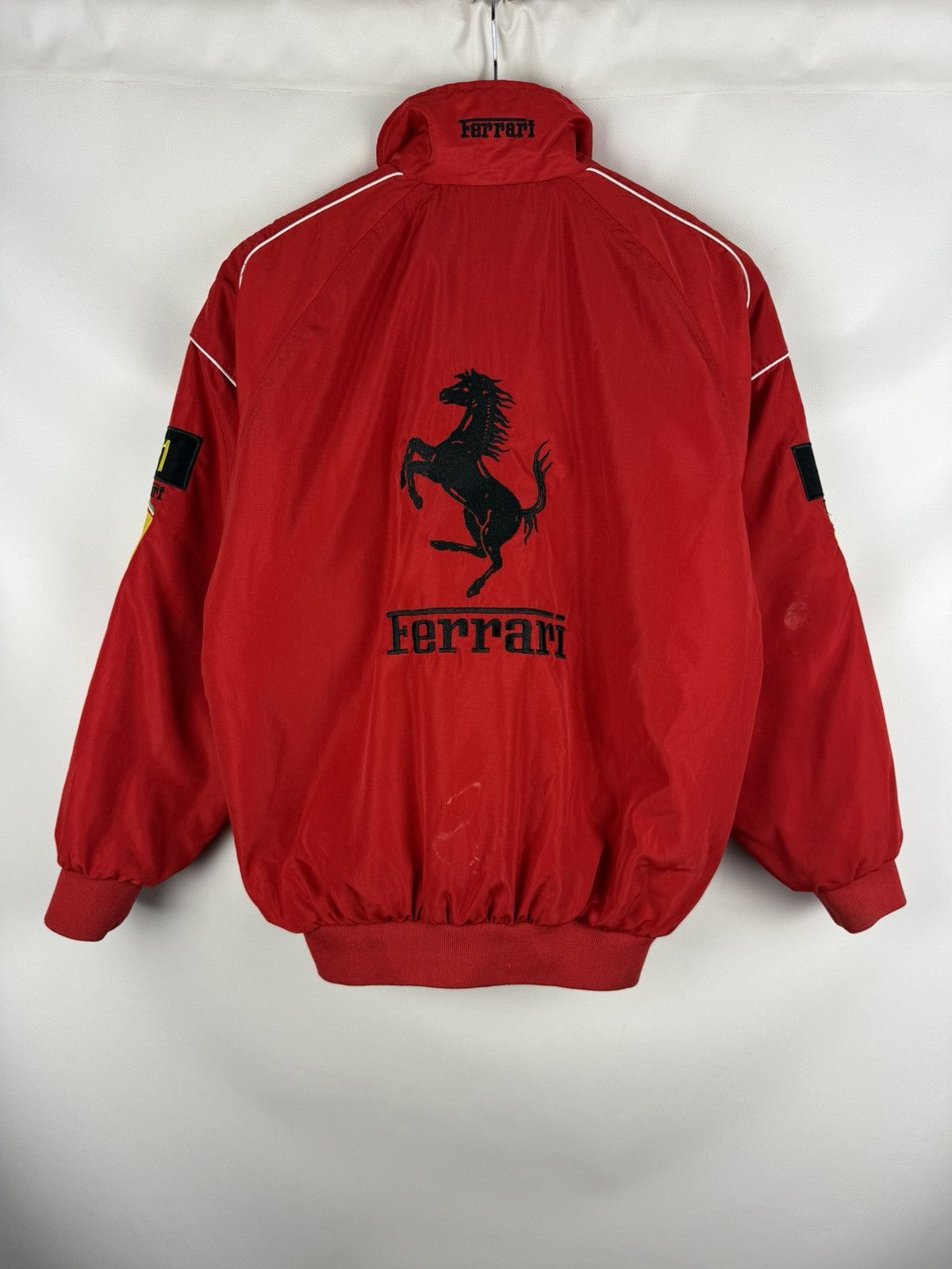 Ferrari Ferrari F1 Scuderia Overprinted Racing Bomber Jacket Size US S / EU 44-46 / 1 - 13 Thumbnail