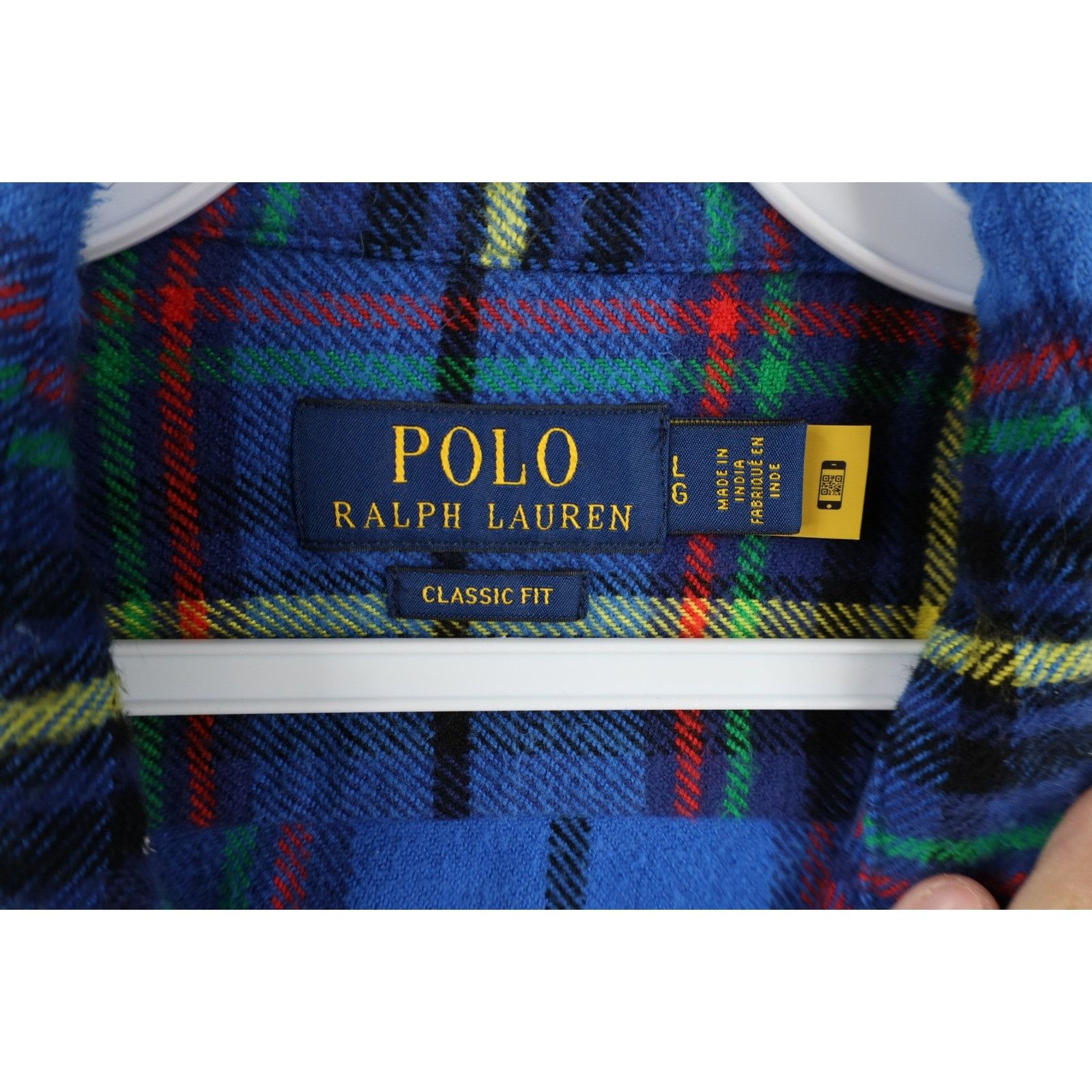 Polo Ralph Lauren Vintage Ralph Lauren Rainbow Plaid Flannel Button Shirt Size US L / EU 52-54 / 3 - 8 Thumbnail