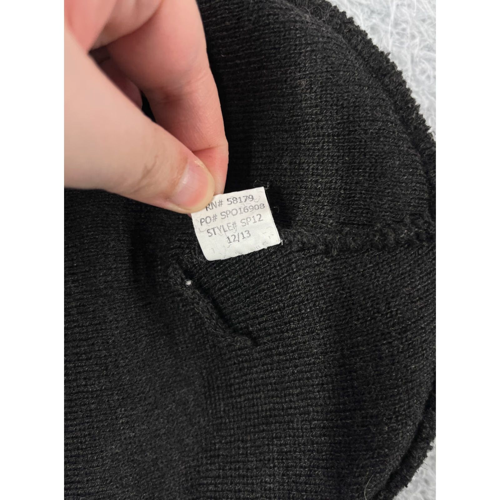 Logo 7 Promo Headwear Beanie Womens One Size Black Logo Knit 100% Acrylic Snow Ski Size ONE SIZE - 8 Thumbnail