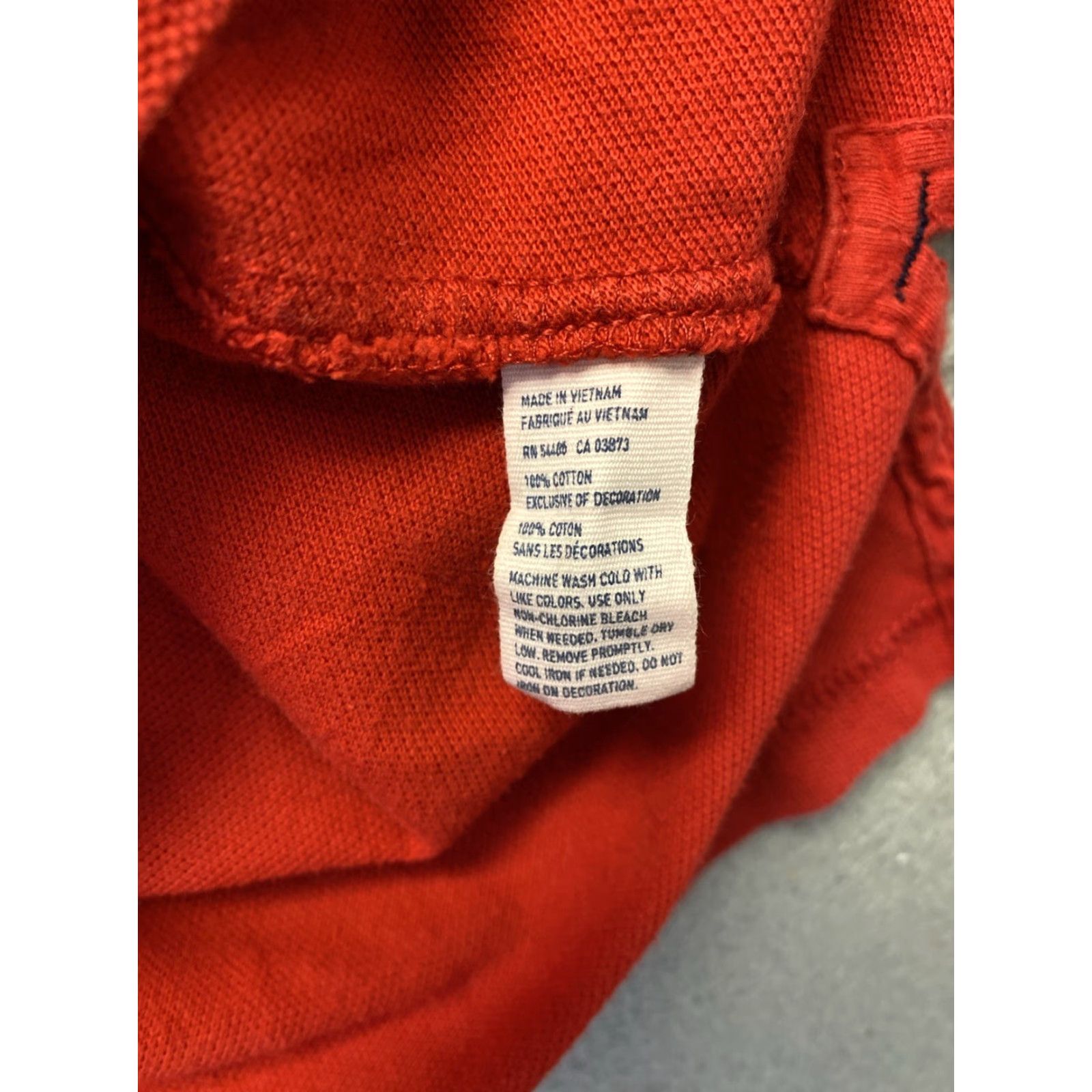 American Eagle Outfitters American Eagle Polo Mens Large Red Cotton Short Sleeve Shirt /130-17 Size US L / EU 52-54 / 3 - 7 Thumbnail