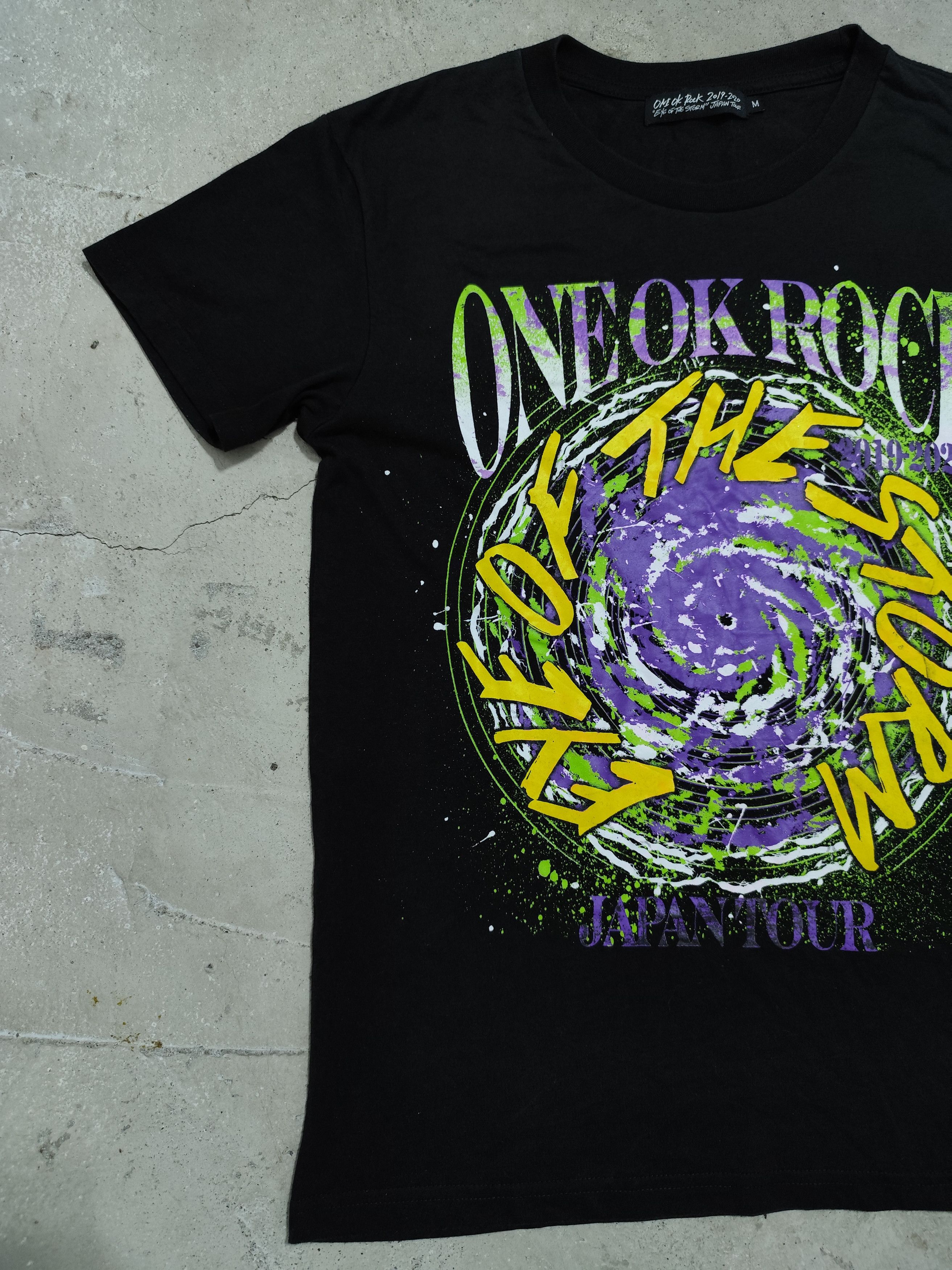 Band Tees One Ok Rock 2019-2020 Japan Tour Eye of the Storm Size US M / EU 48-50 / 2 - 2 Thumbnail