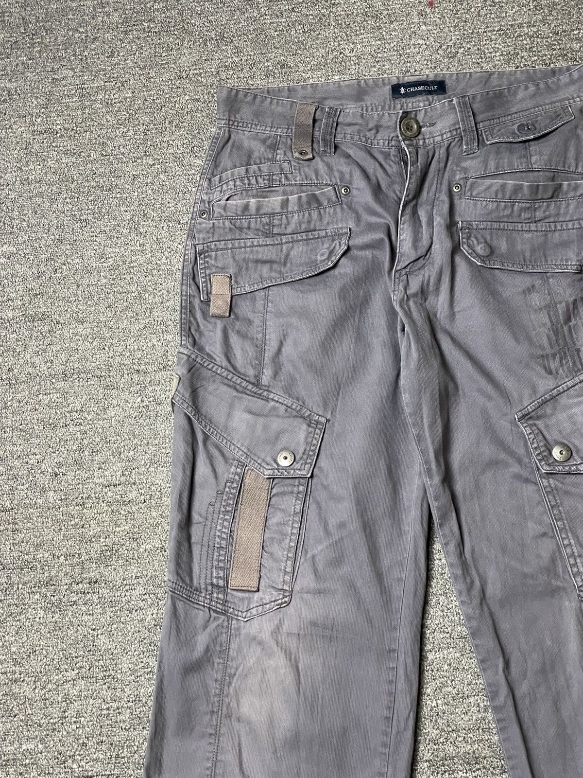 If Six Was Nine × Japanese Brand × Le Grande Bleu (L.G.B.) CHASE CULT Multi pocket Cargo Pants (92) Size US 33 - 4 Thumbnail