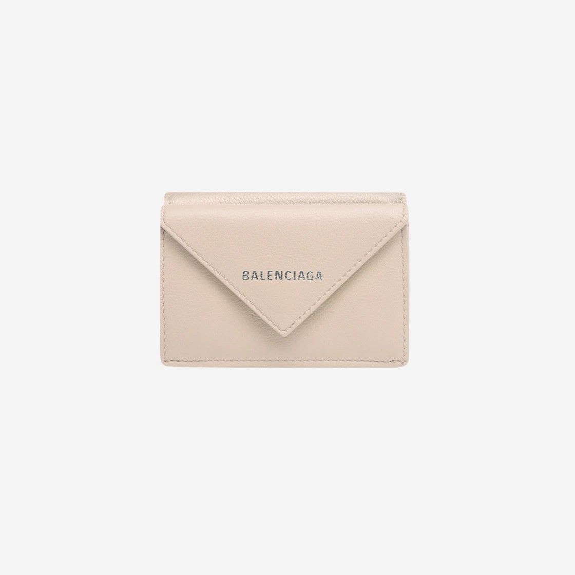 Balenciaga o1tr1nto0226 Size: OS / Papier Mini Wallet In Beige Size ONE SIZE - 1 Preview