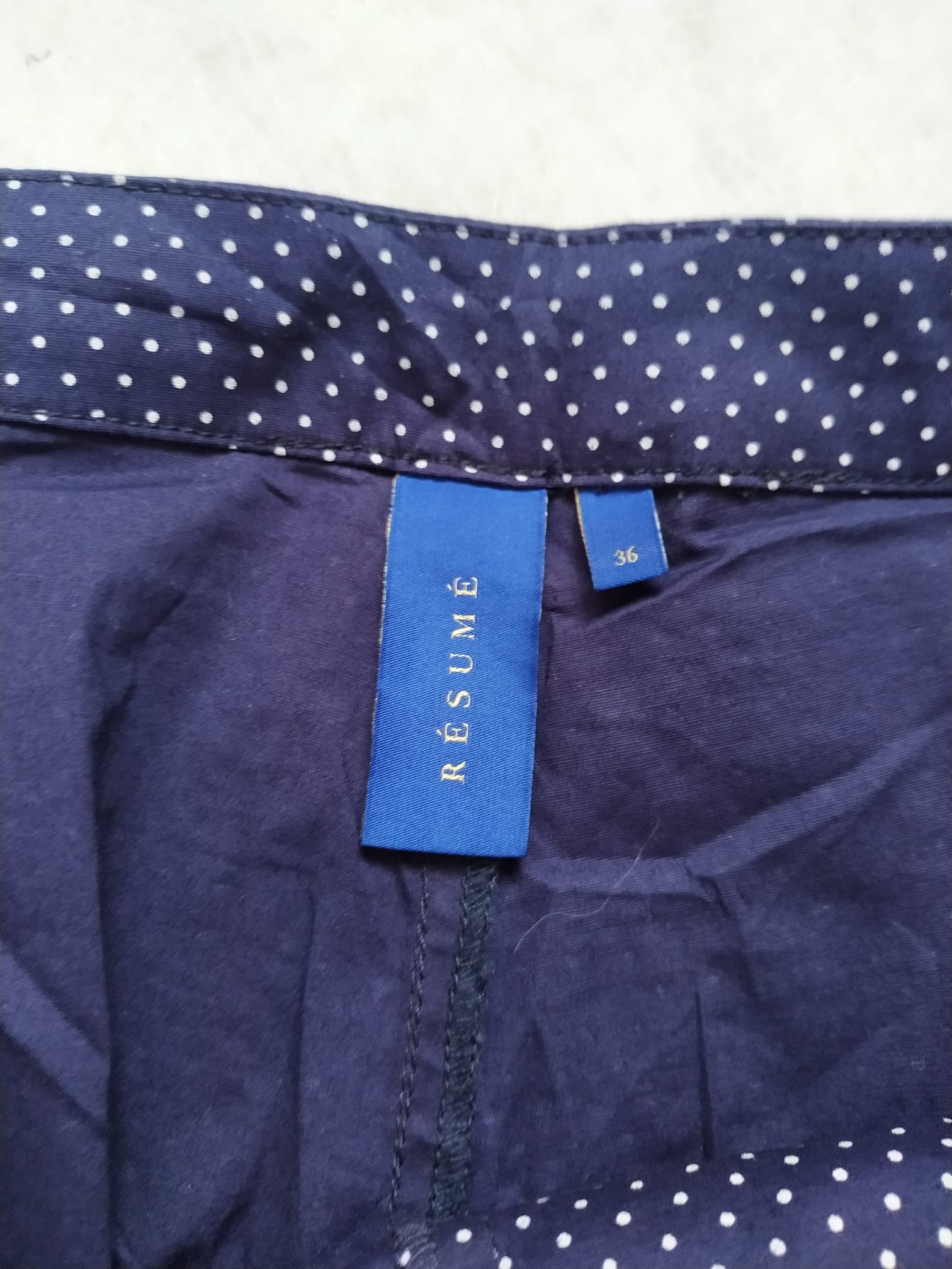Other Resume formal navy chino pants trousers 36, S , small Size 26" / US 2 / IT 38 - 6 Thumbnail
