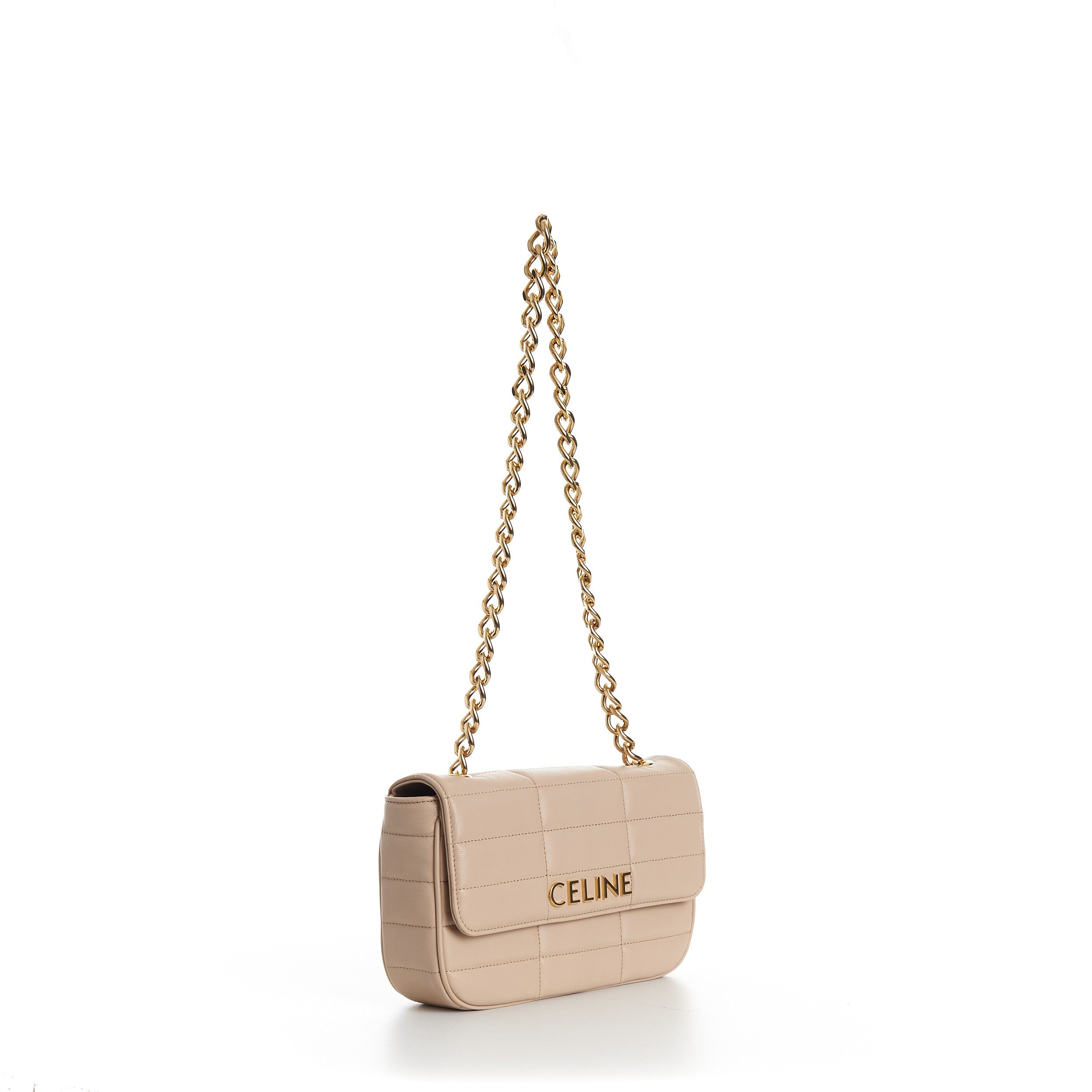 Celine Chain Shoulder Bag Matelasse Monochrome Celine Size ONE SIZE - 18 Thumbnail