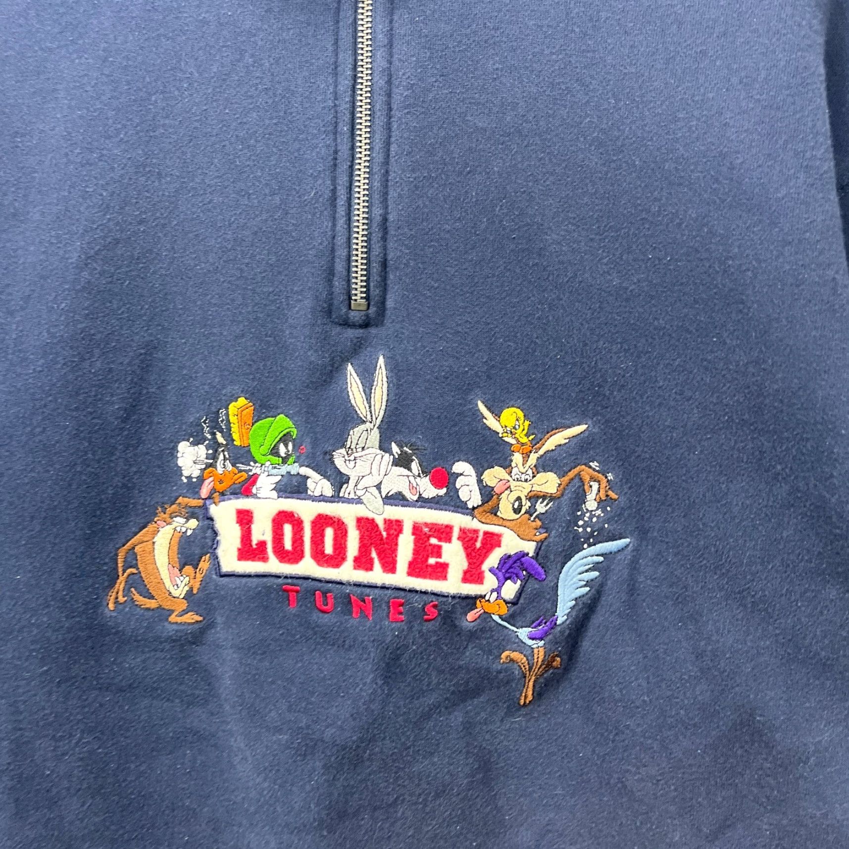 Vintage VINTAGE 90s Looney Tunes Bugs Bunny Sweatshirt Shirt Mens S Black Pullover Long Sleeve Vintage 90s Theme 90s Bugs Bunny Sweatshirt Mens S Black Size US S / EU 44-46 / 1 - 3 Thumbnail
