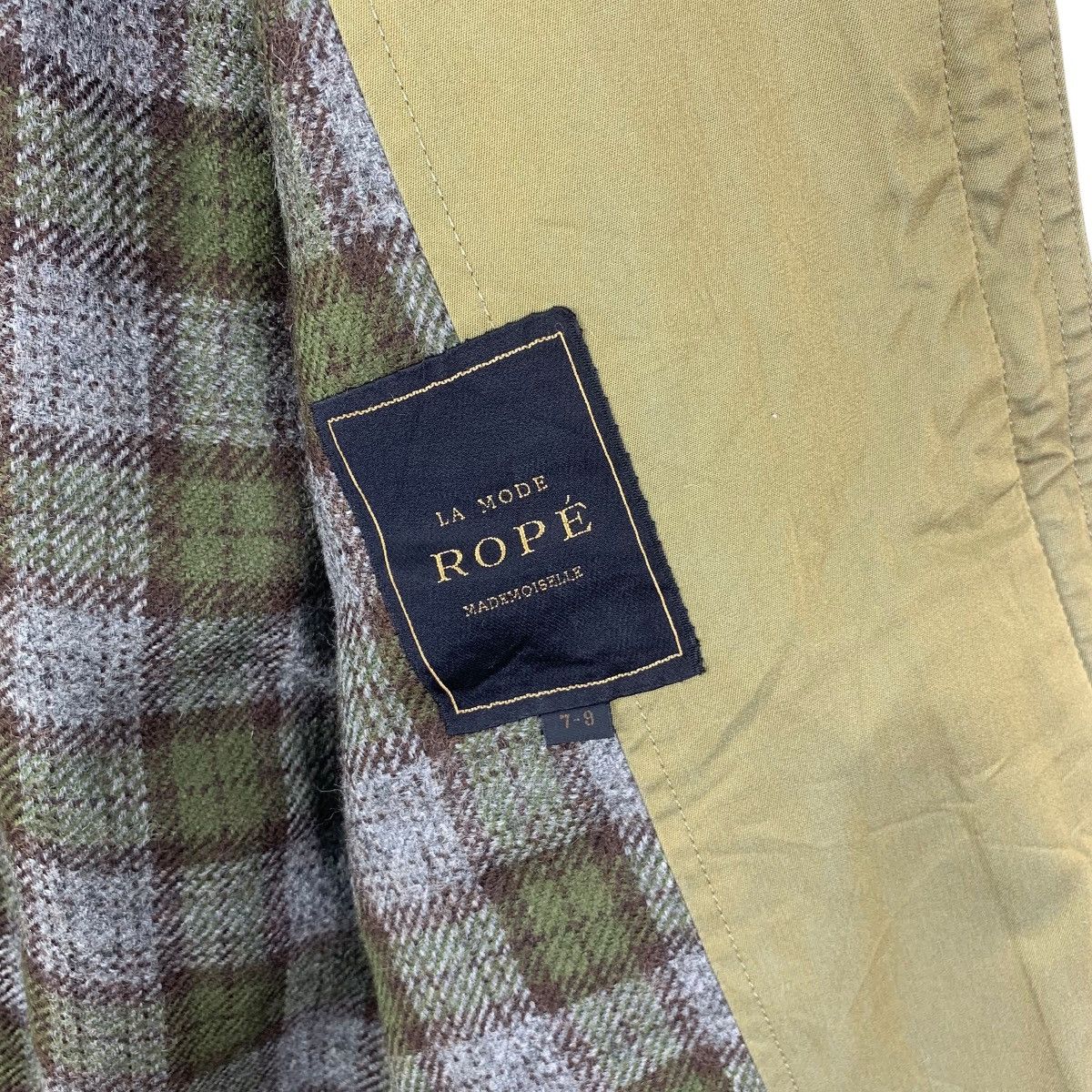Vintage Vintage 80’ LA MODE ROPE JAPAN Collection Tartan Lining Size L / US 10 / IT 46 - 8 Thumbnail
