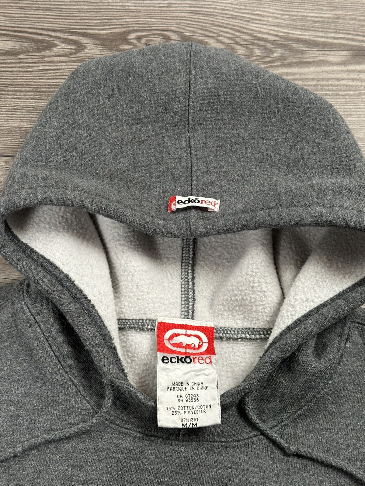 Ecko Unltd. × Vintage Vintage Y2K Ecko Red Hoodie Size S / US 4 / IT 40 - 3 Thumbnail