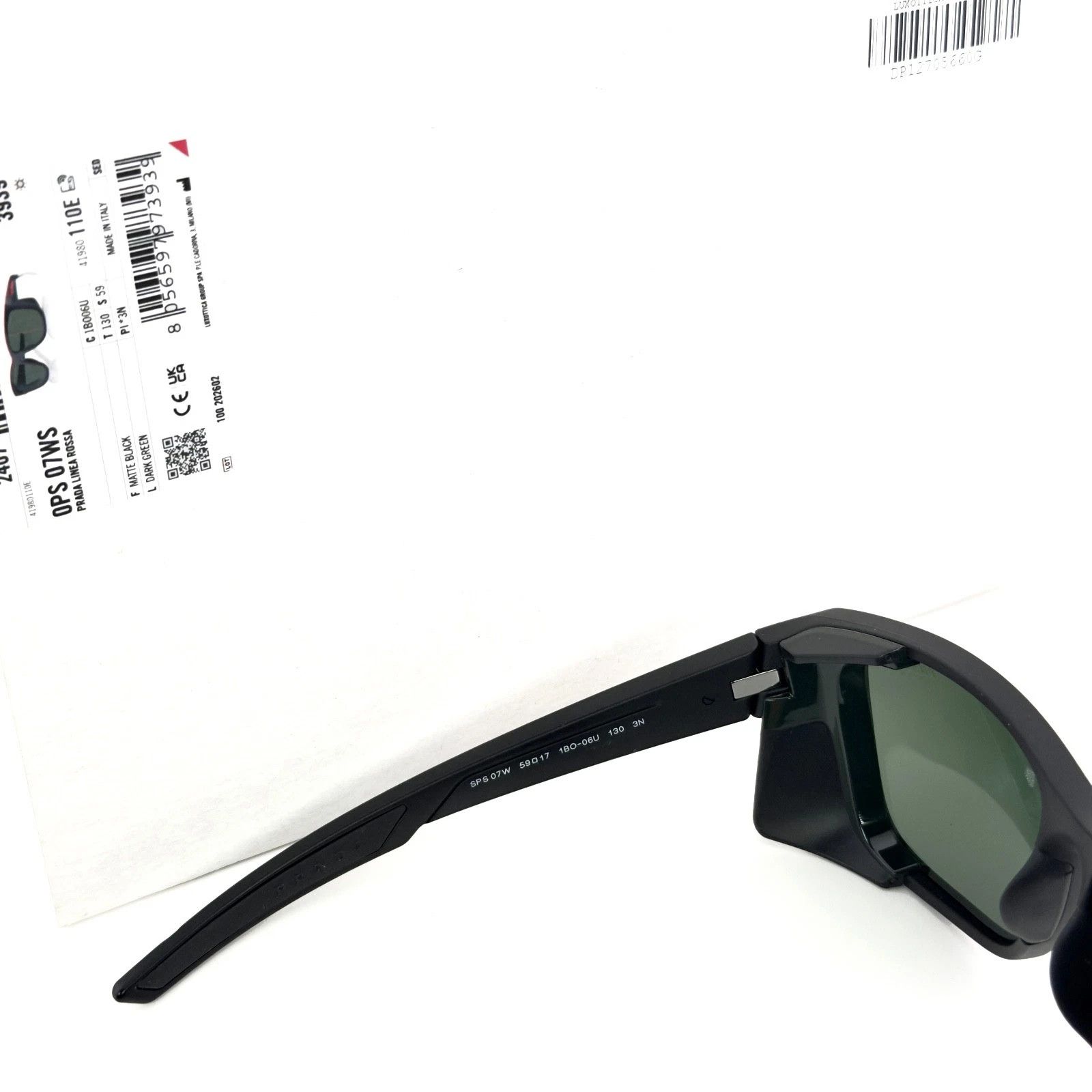 Prada PRADA 07W Linea Rossa Sport Active Spoiler Sunglass PS07WS Size ONE SIZE - 8 Thumbnail