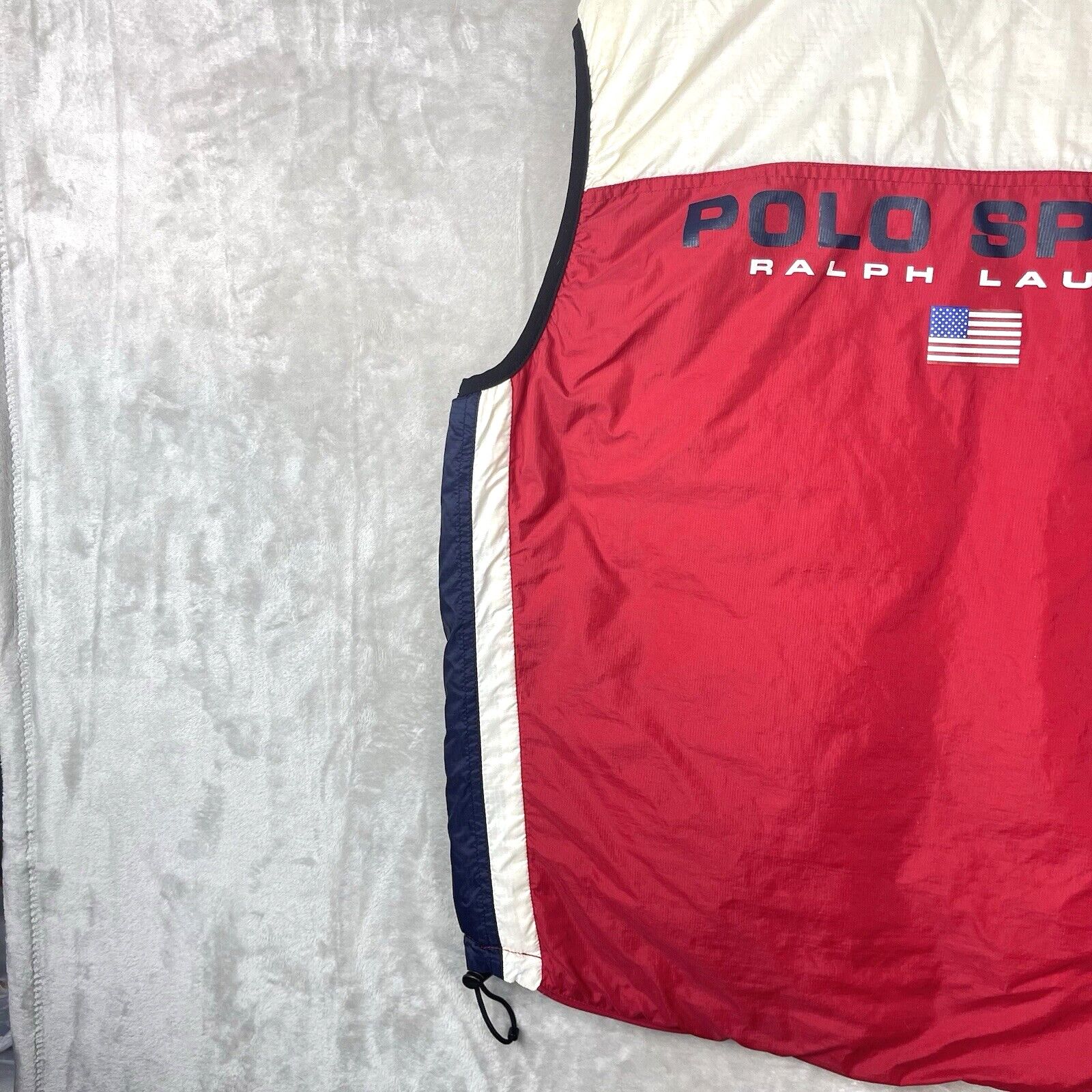Ralph Lauren Vtg Polo Sport Ralph Lauren Reversible Puffer Vest XL 90s Size US XL / EU 56 / 4 - 13 Thumbnail