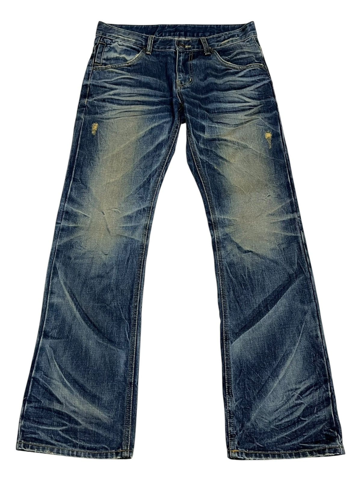 Le Grande Bleu (L.G.B.) DPSR x Improves Mudwash Whisker Flare Archive Size 31" - 3 Thumbnail