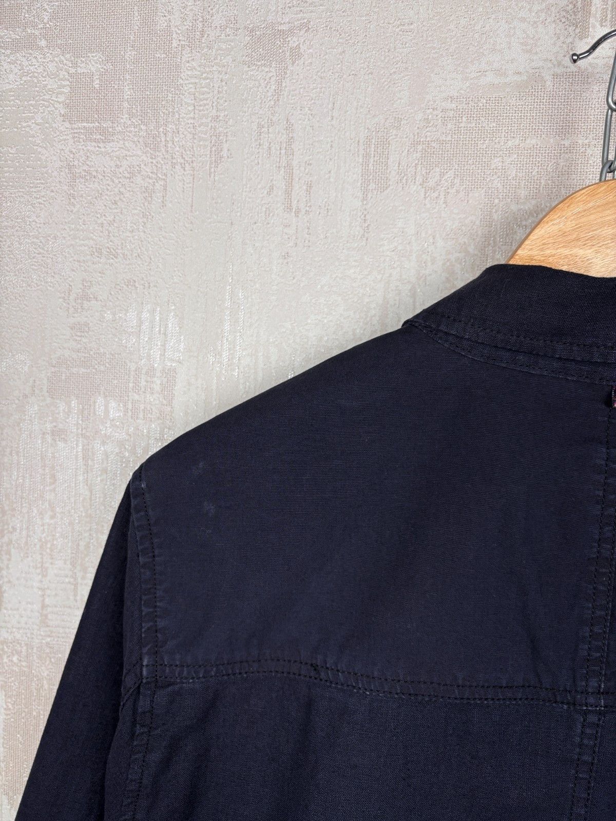 Pretty Green Pretty Green Linen / Cotton Pockets Jacket Navy Size US L / EU 52-54 / 3 - 24 Thumbnail