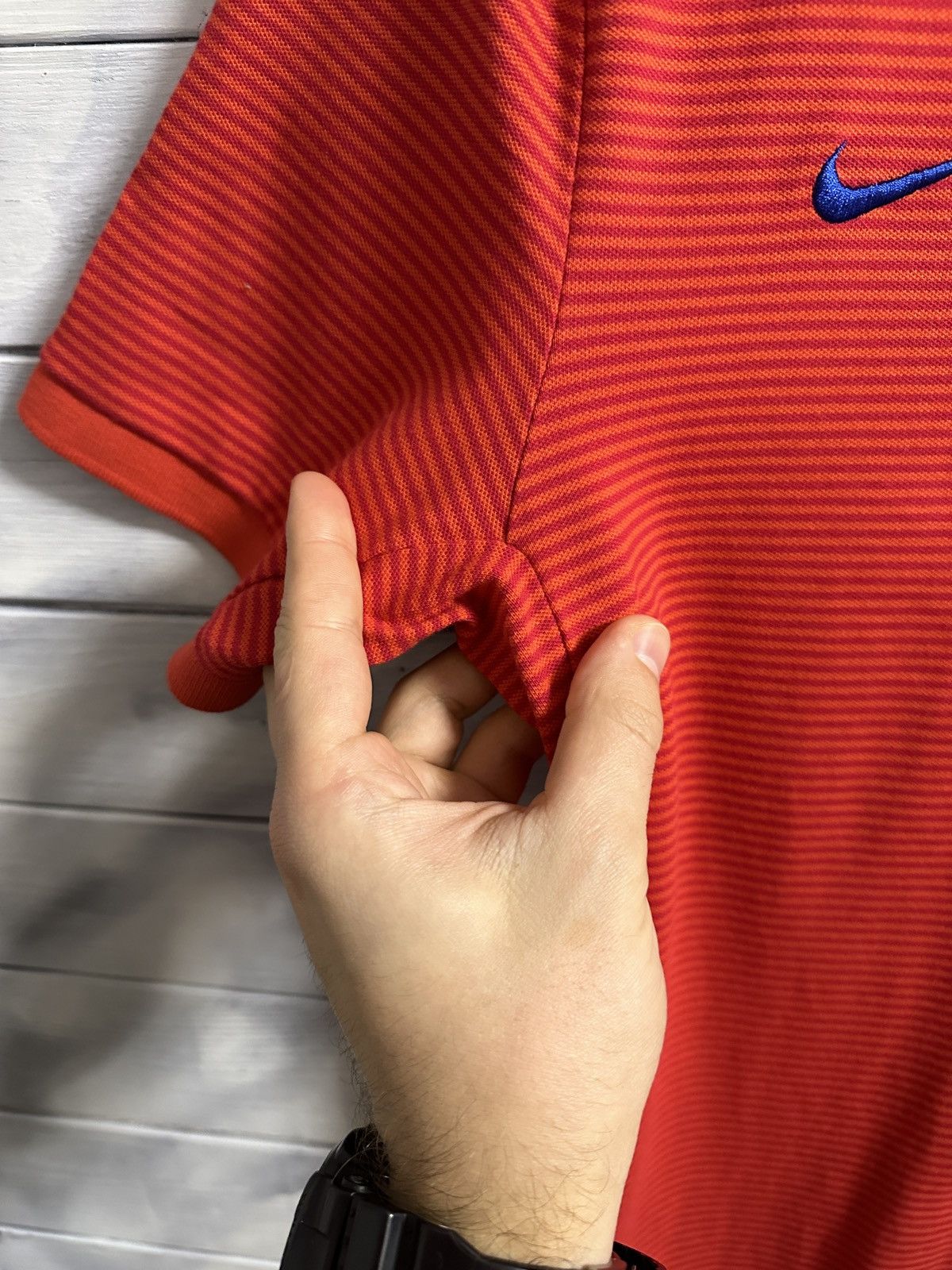 Nike Rare Vintage Polo Nike Barcelona Soocer Football Y2K. Size US S / EU 44-46 / 1 - 5 Thumbnail