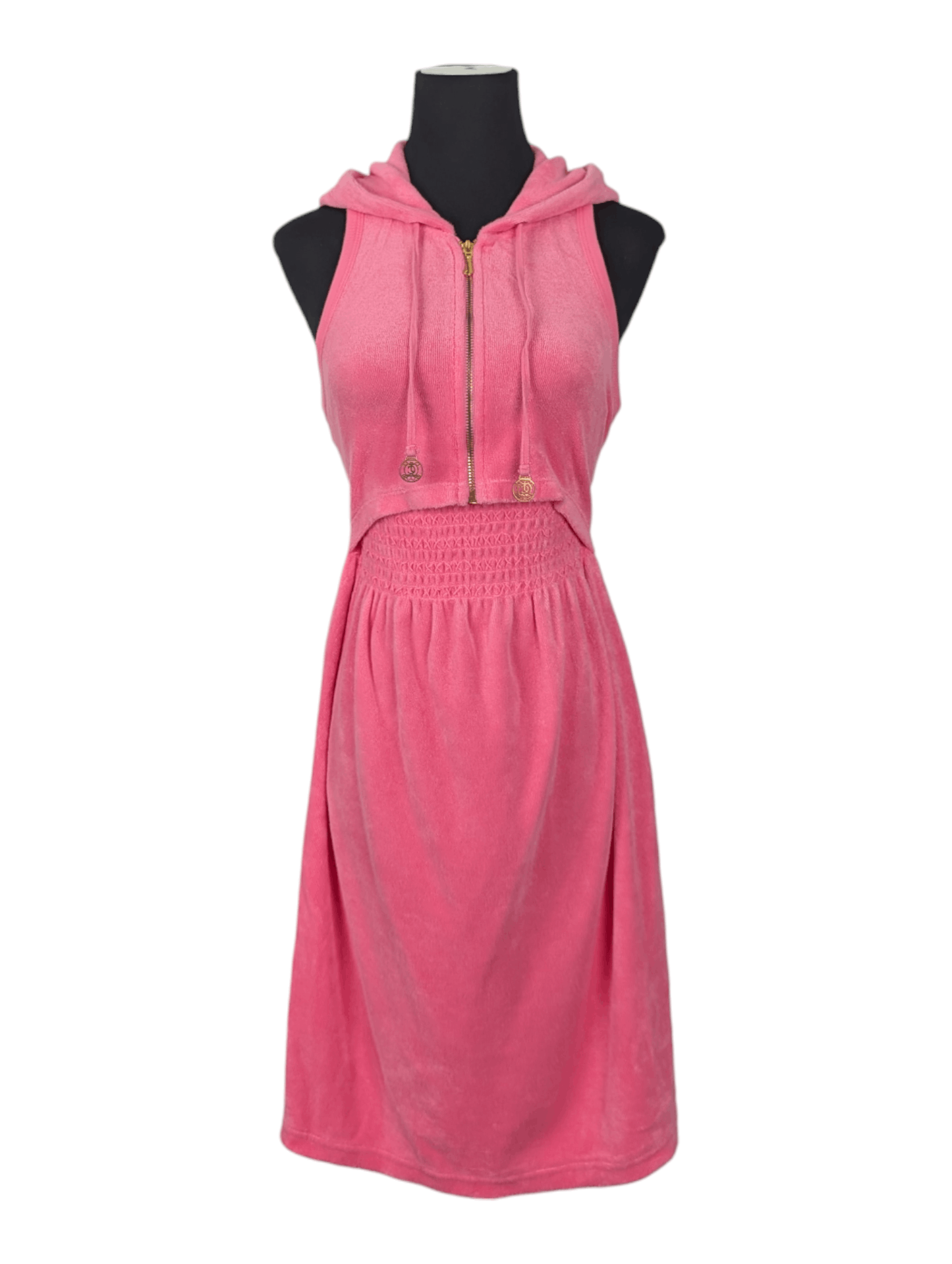 Juicy Couture Juicy Couture Pink Sleeveless Towel Sundress Size S / US 4 / IT 40 - 1 Thumbnail