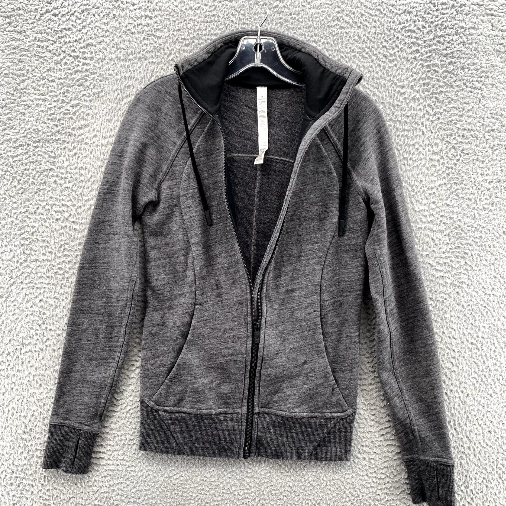 Lululemon Lululemon Scuba Sweater Women's 2 Heather Gray Athletic Gorpcore Athleisure Gym Size XS / US 0-2 / IT 36-38 - 3 Thumbnail