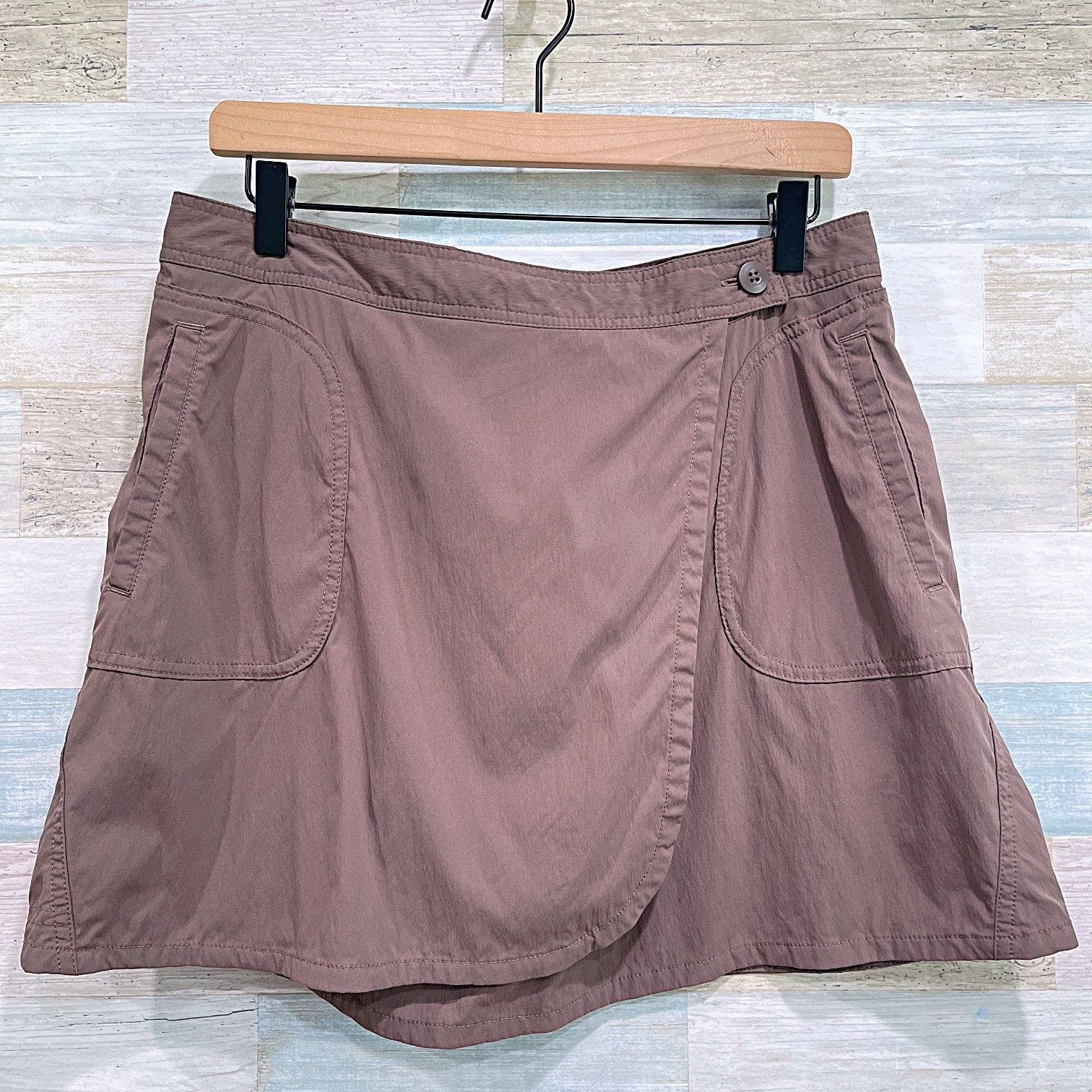 Patagonia Patagonia Activewear Wrap Skort Brown High Rise Outdoors 8 Size 30" / US 8 / IT 44 - 1 Thumbnail