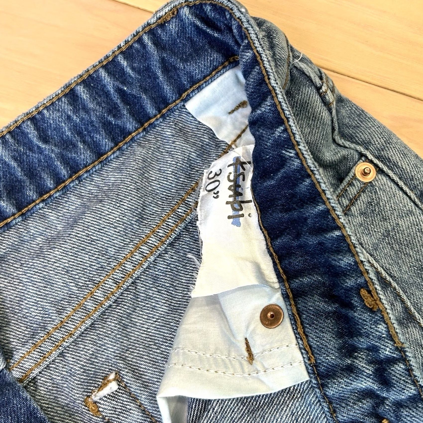 Ksubi Ksubi Nine O Lifetime Panel High-Waisted Blue Jeans Womens 30 Size 30" / US 8 / IT 44 - 6 Thumbnail