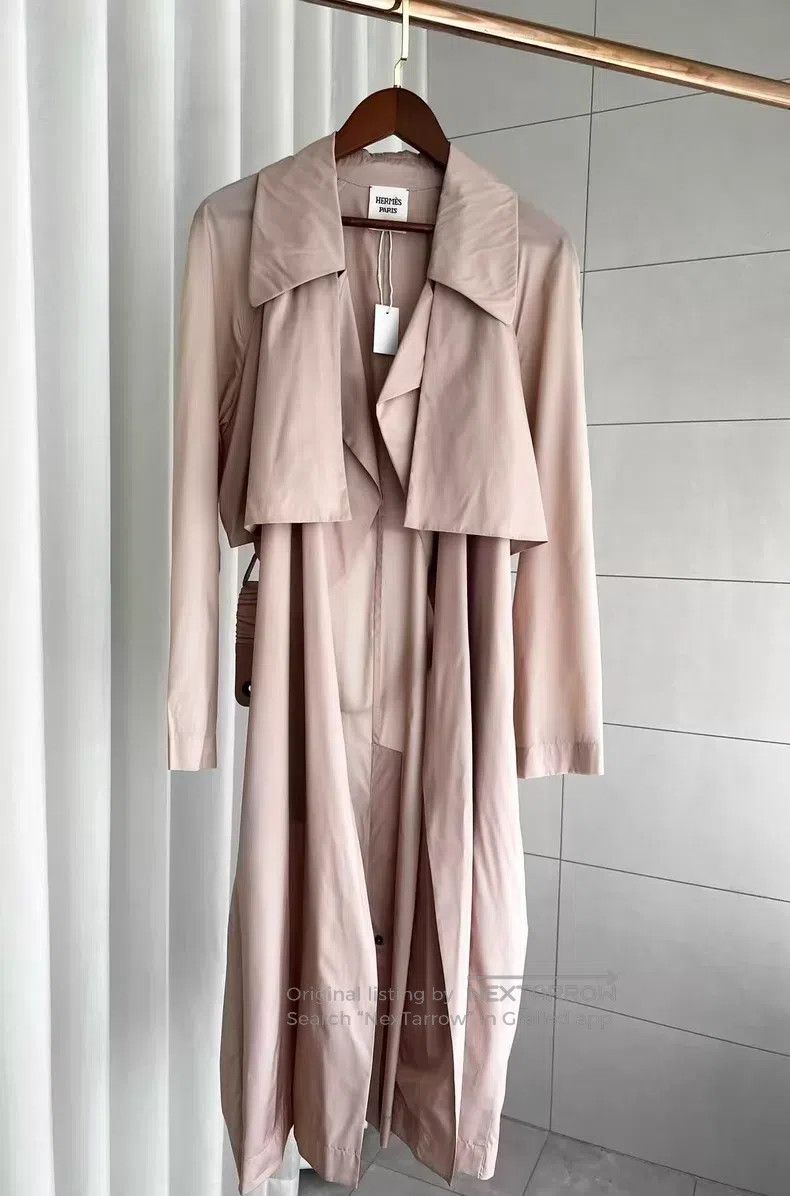 Hermes Hermes Trench Coat Size XXS / US 00 / IT 34 - 2 Thumbnail