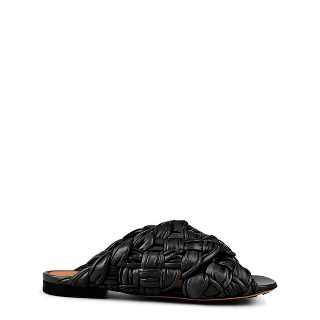 Bottega Veneta Bottega Veneta Bv Mule in Black Size US 5.5 / IT 35.5 - 1 Thumbnail