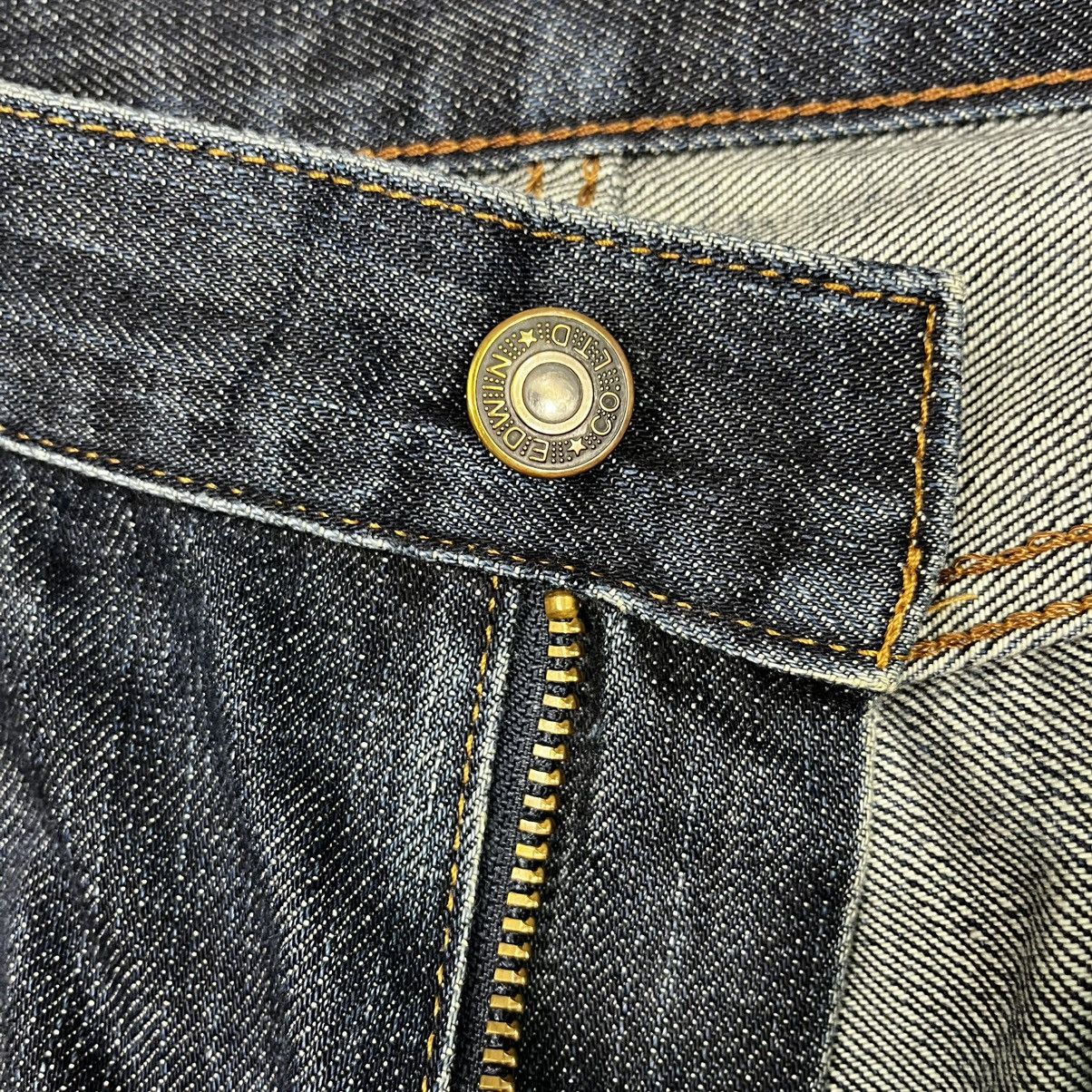 Edwin Vintage edwin 402 Distressed Denim Jeans Size 34" / US 12 / IT 48 - 16 Thumbnail
