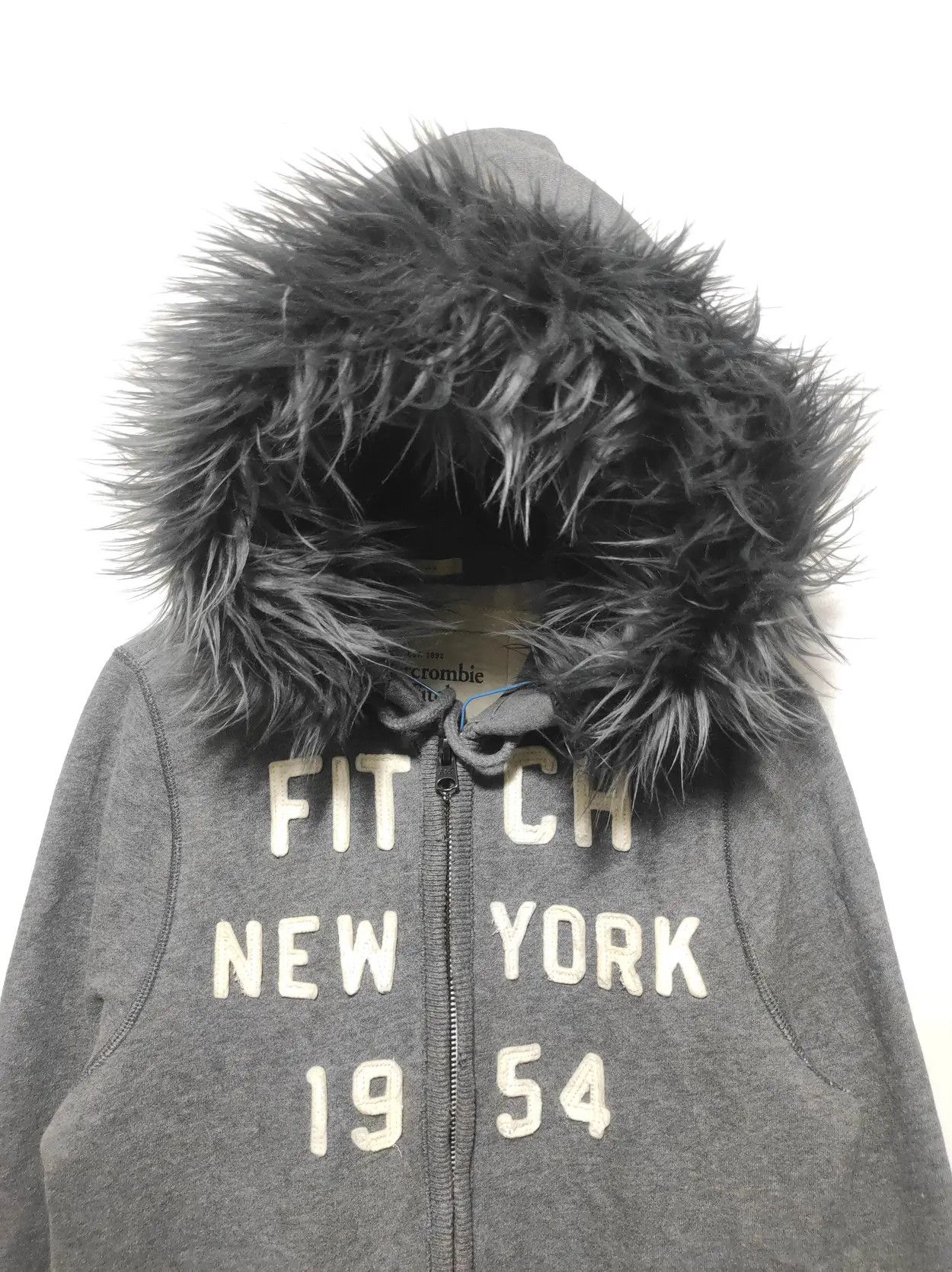 Abercrombie & Fitch Abercrombie & Fitch New York 1954 zip fur hoodie LGB style Size US M / EU 48-50 / 2 - 2 Thumbnail