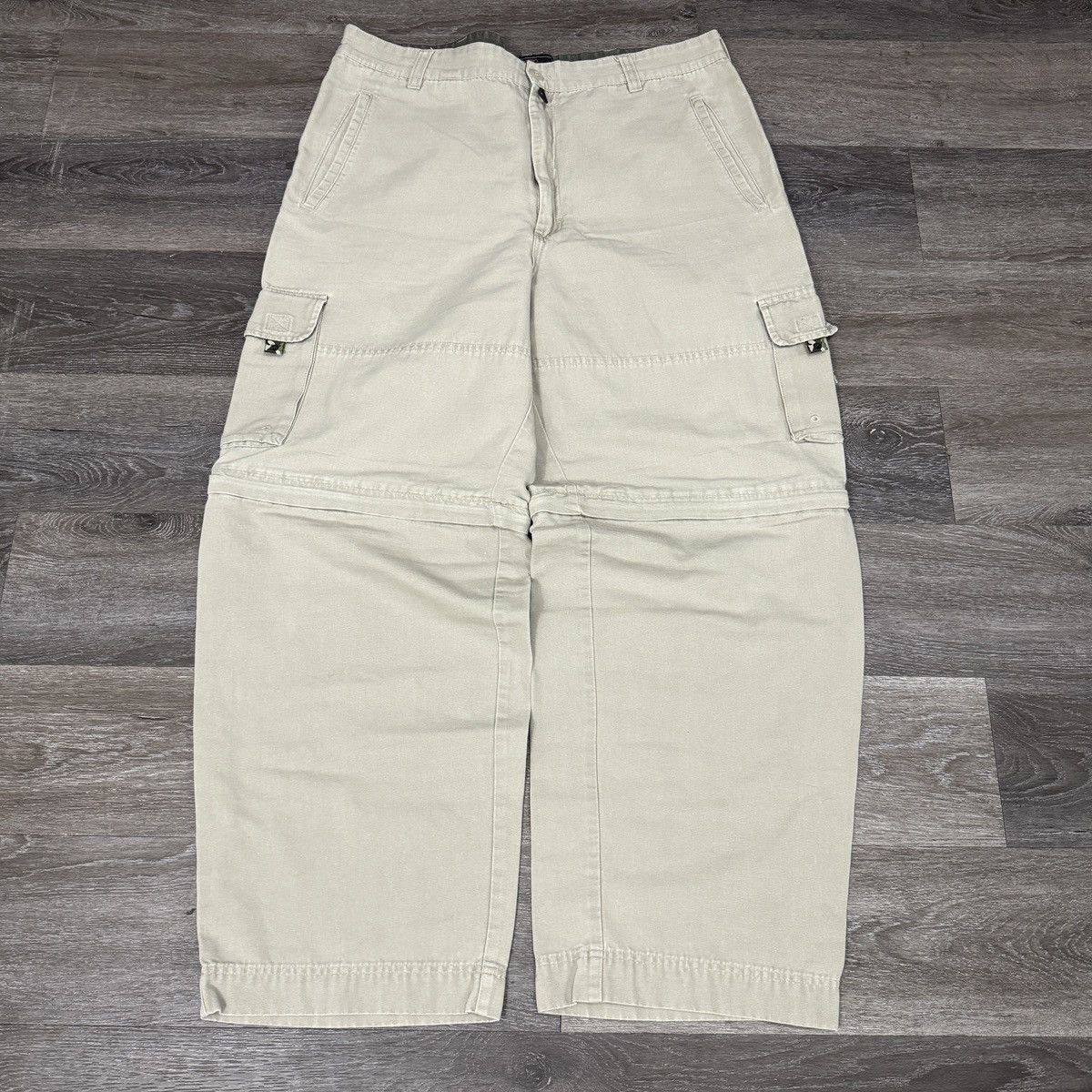 JNCO × Route 66 × Vintage Crazy Vintage y2k Route 66 JNCO style baggy cargo pants Size US 38 / EU 54 - 2 Thumbnail