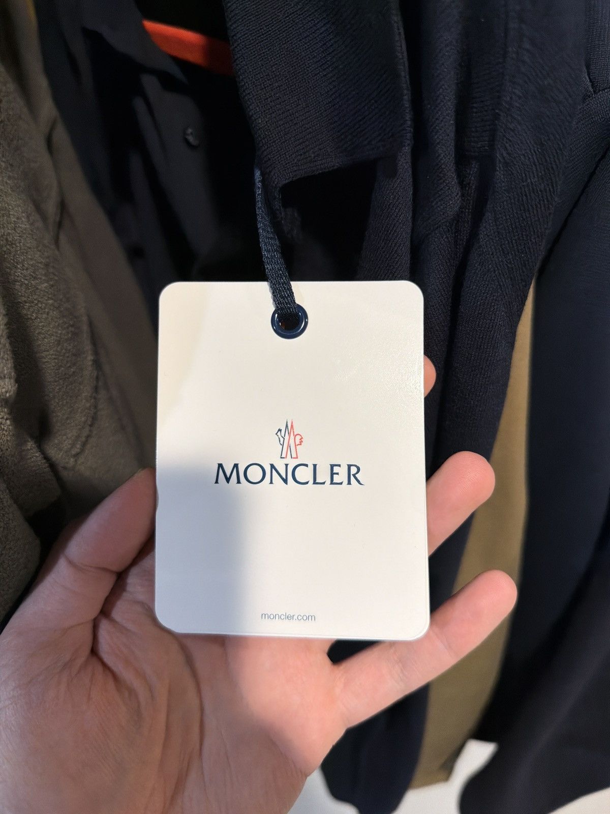 Moncler Moncler navy blue polo Size US L / EU 52-54 / 3 - 9 Thumbnail