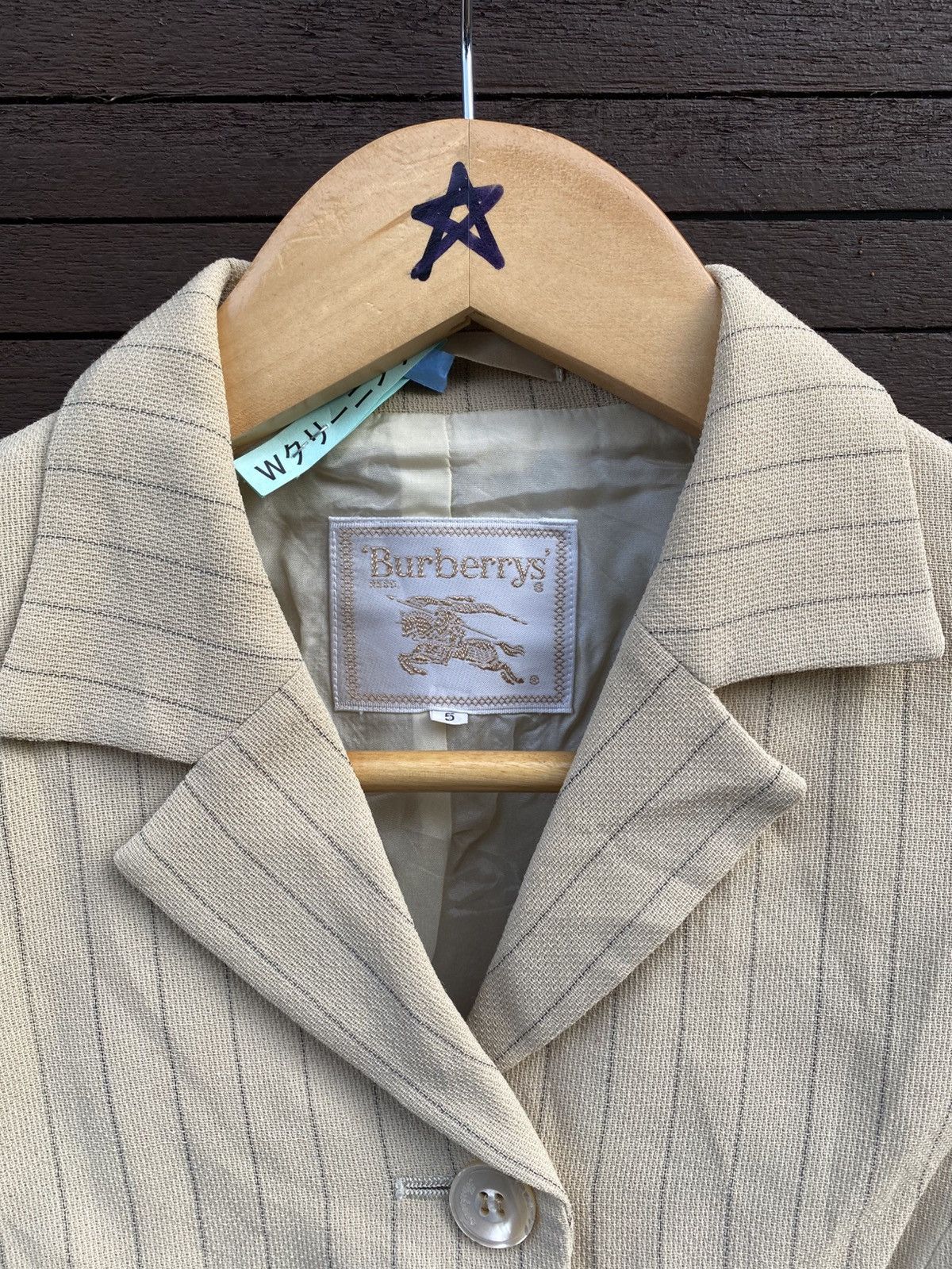 Burberry × Designer × Vintage Burberry Women Button Up Crop top shirt Size S / US 4 / IT 40 - 2 Thumbnail