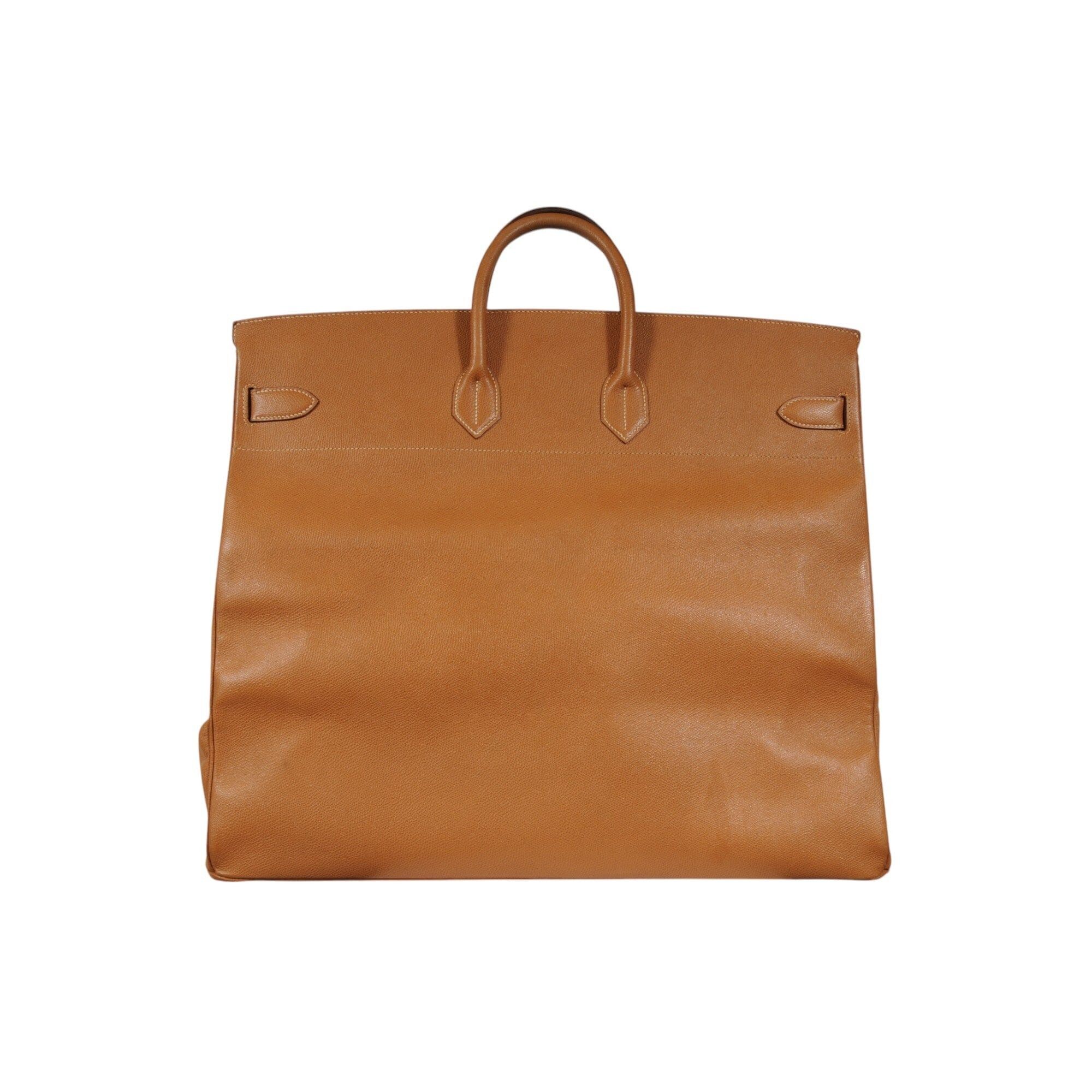 Hermes VTG 1980's Haut à Courroies Hac 55 Birkin Veau Courchevel Size ONE SIZE - 3 Thumbnail