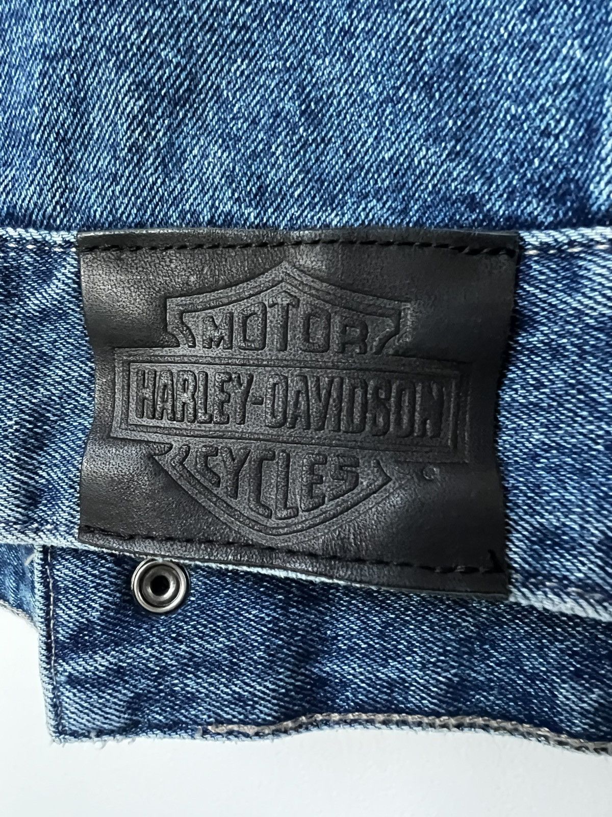 Harley Davidson Harley Davidson 105 Year Anniversary Denim Jacket Size US XXL / EU 58 / 5 - 5 Thumbnail