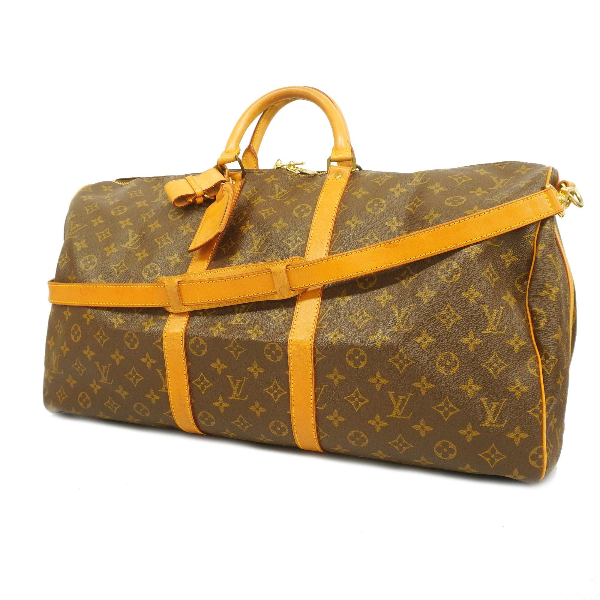 Authentic LOUIS VUITTON Monogram Eclipse Steamer Messenger M45585 Shoulder  ba